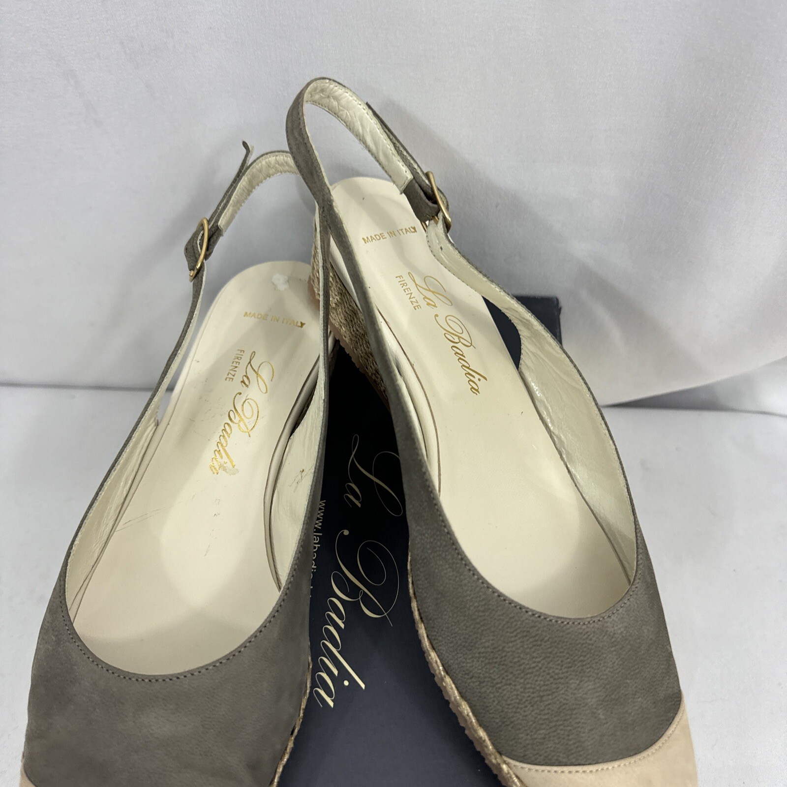 La Badia Firenze Women’s Mixed Color 37 1/2 Made in Italy