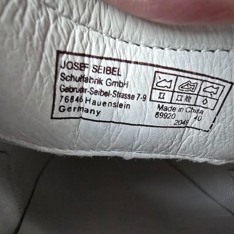 New Womens Josef Seibel Campa Nubuk Black Comfort Casual Sneakers Shoes 40 9-9.5