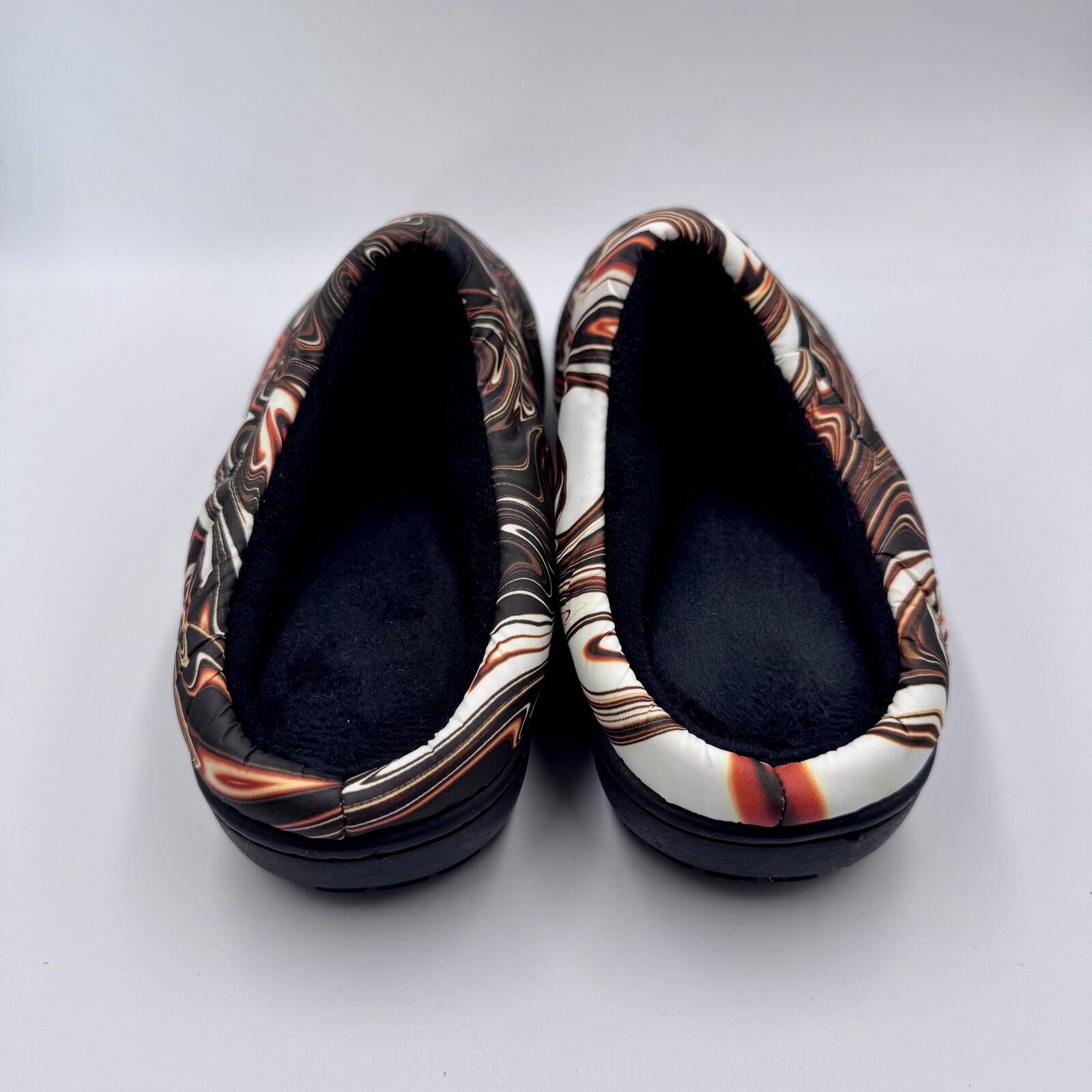 Subu Tokyo Suminagashi slippers indoor/outdoor created in Tokyo women size 7-7.5
