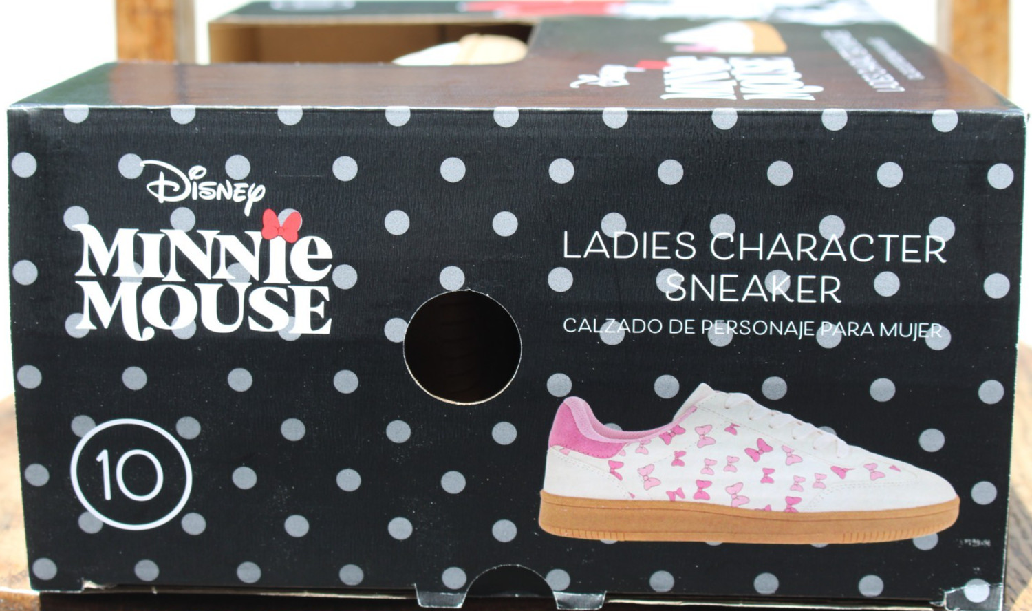 Disney Minnie Mouse Women’s Character Sneakers Size 10 NWT!