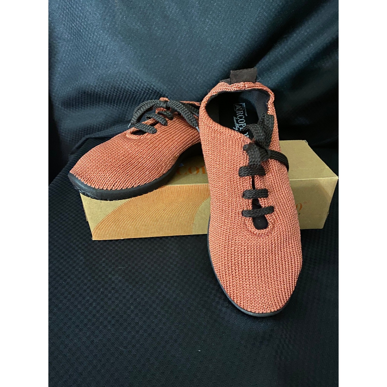 Arcopedico LS Brick Knit Lace Up Comfort Shoes Sneakers Size 38 NEW