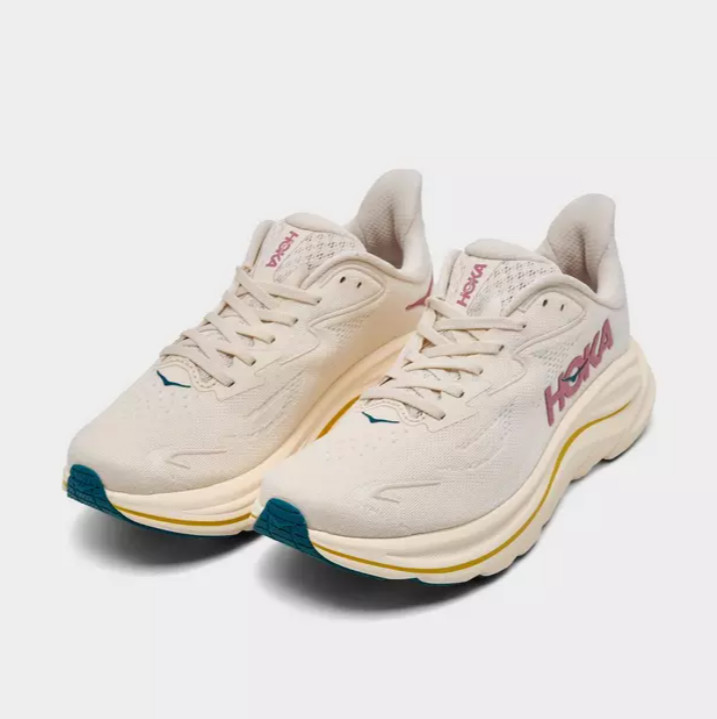 HOKA Clifton 10 Women’s Running Sneakers Lightweight Comfort Road Shoes, NWB