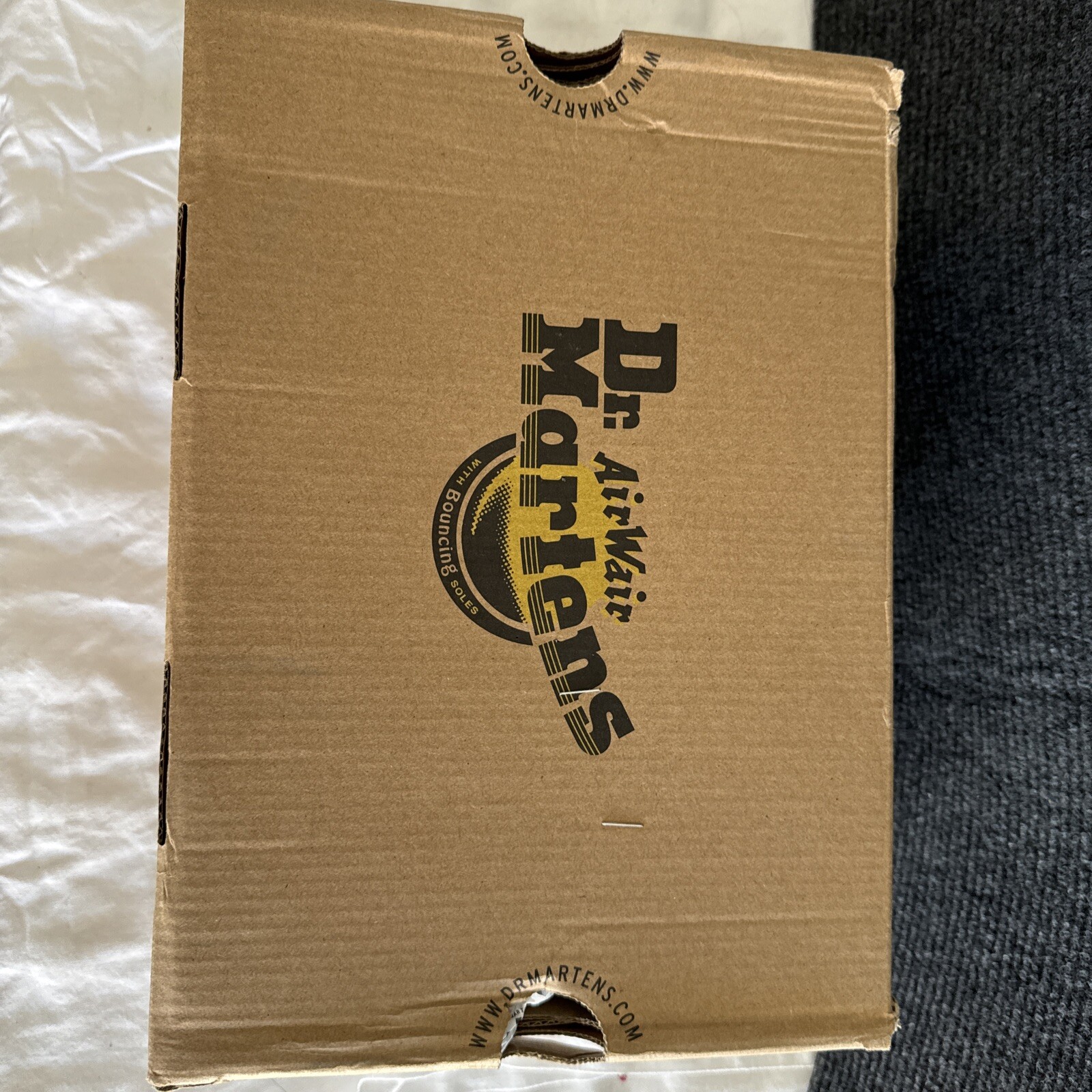 Doc Martens 1461 Black Oxford, With Bows, New, Woman Left Size 8, Right Size 7
