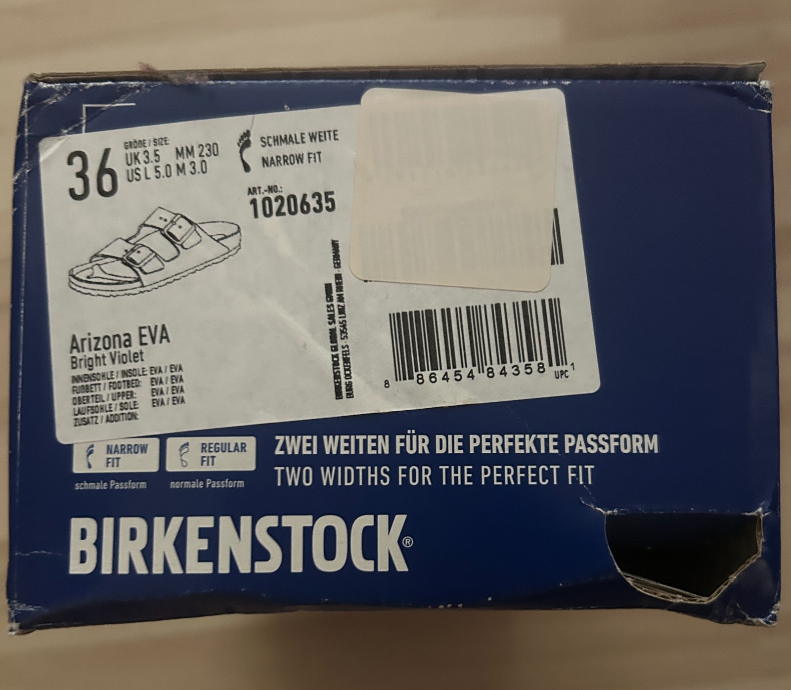 Birkenstock Arizona Eva Women’s Sandals-Purple-EU 36/US 5-5.5. Water friendly