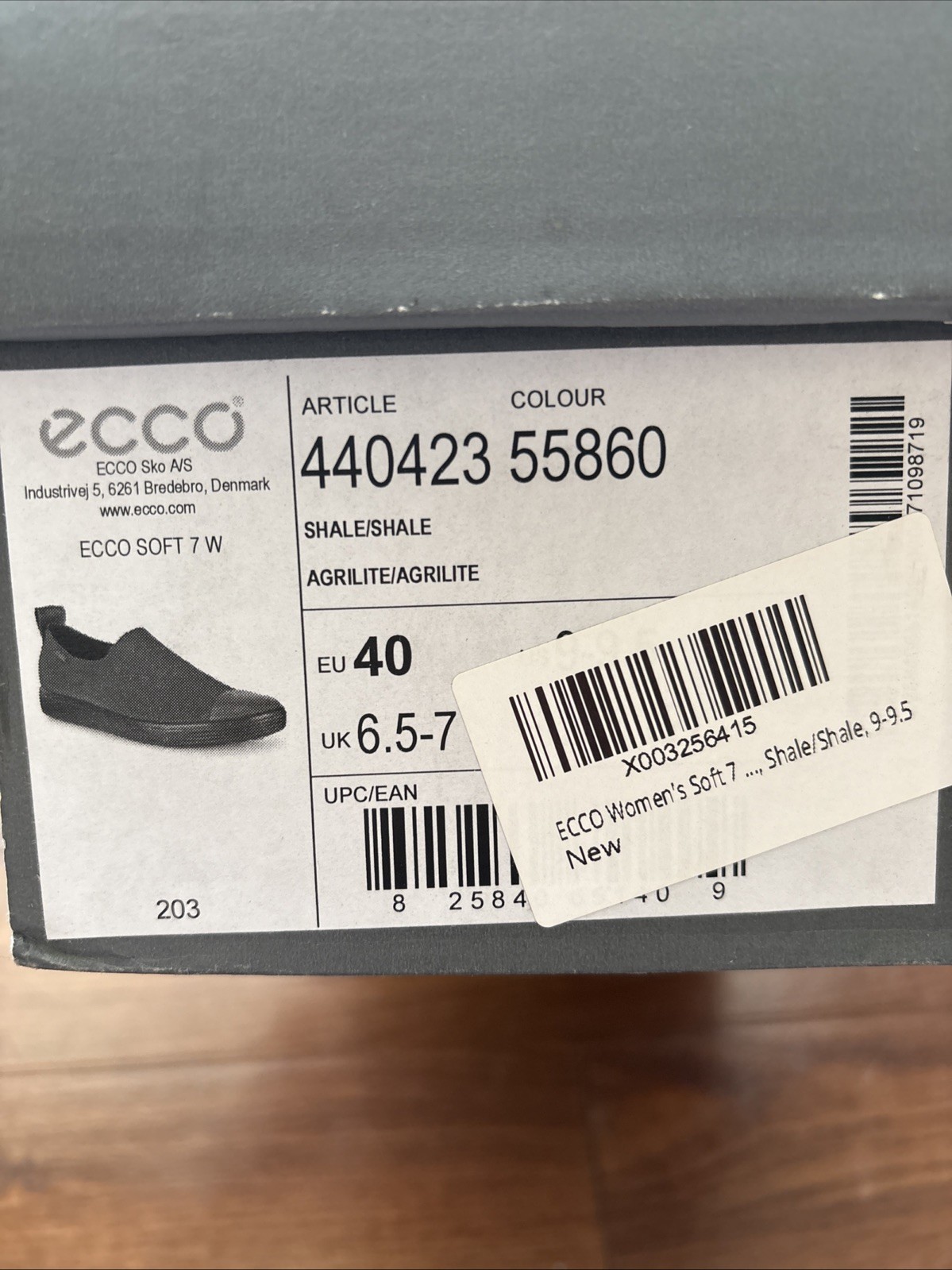 ECCO Soft 7 Neoprene Cap Toe Slip on Sneakers Women’s Size EU 40 US 9-9.5