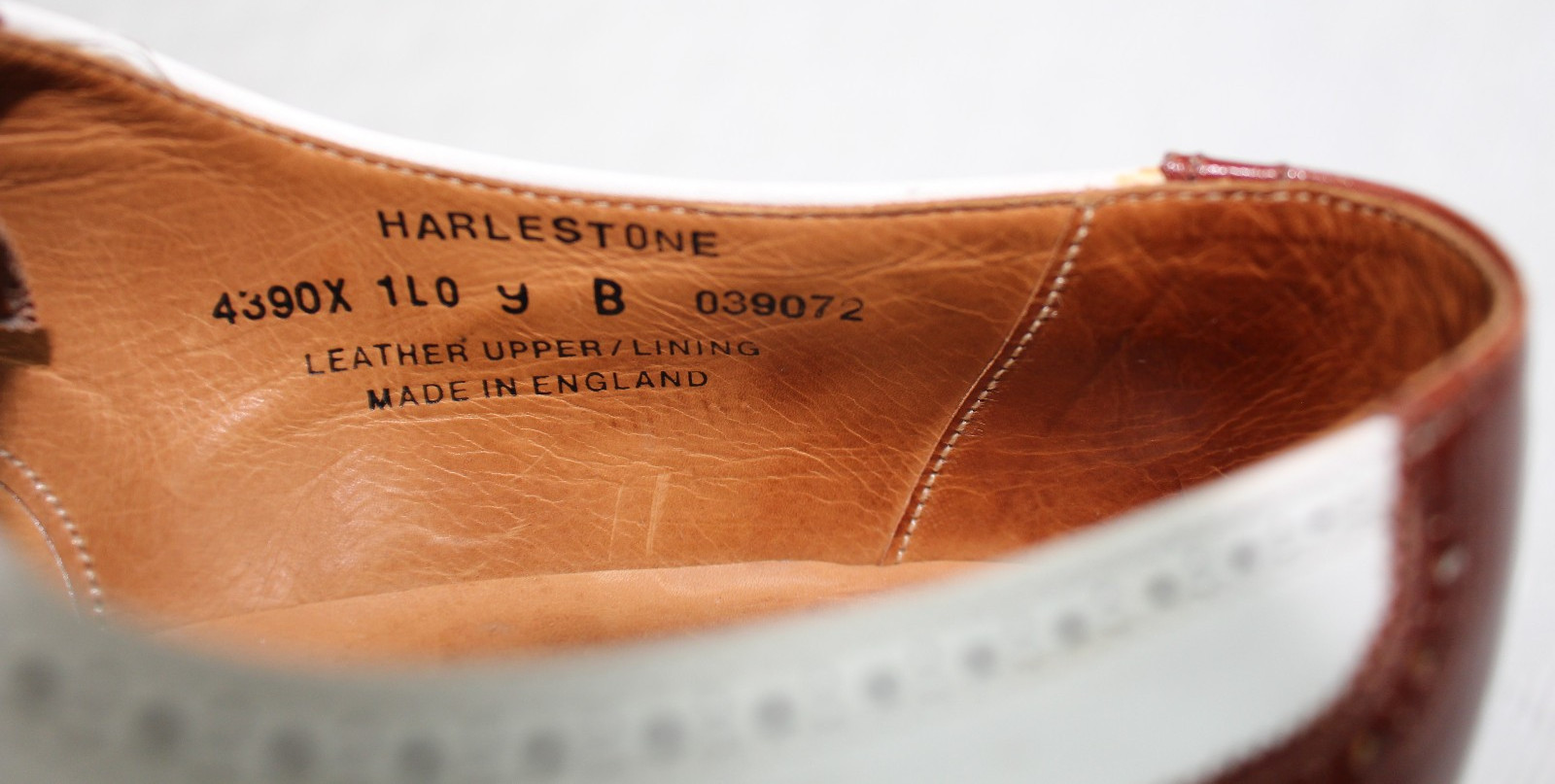 Harlestone Crockett &Jones Vintage Golf Shoes made in England Women’s US 9 B