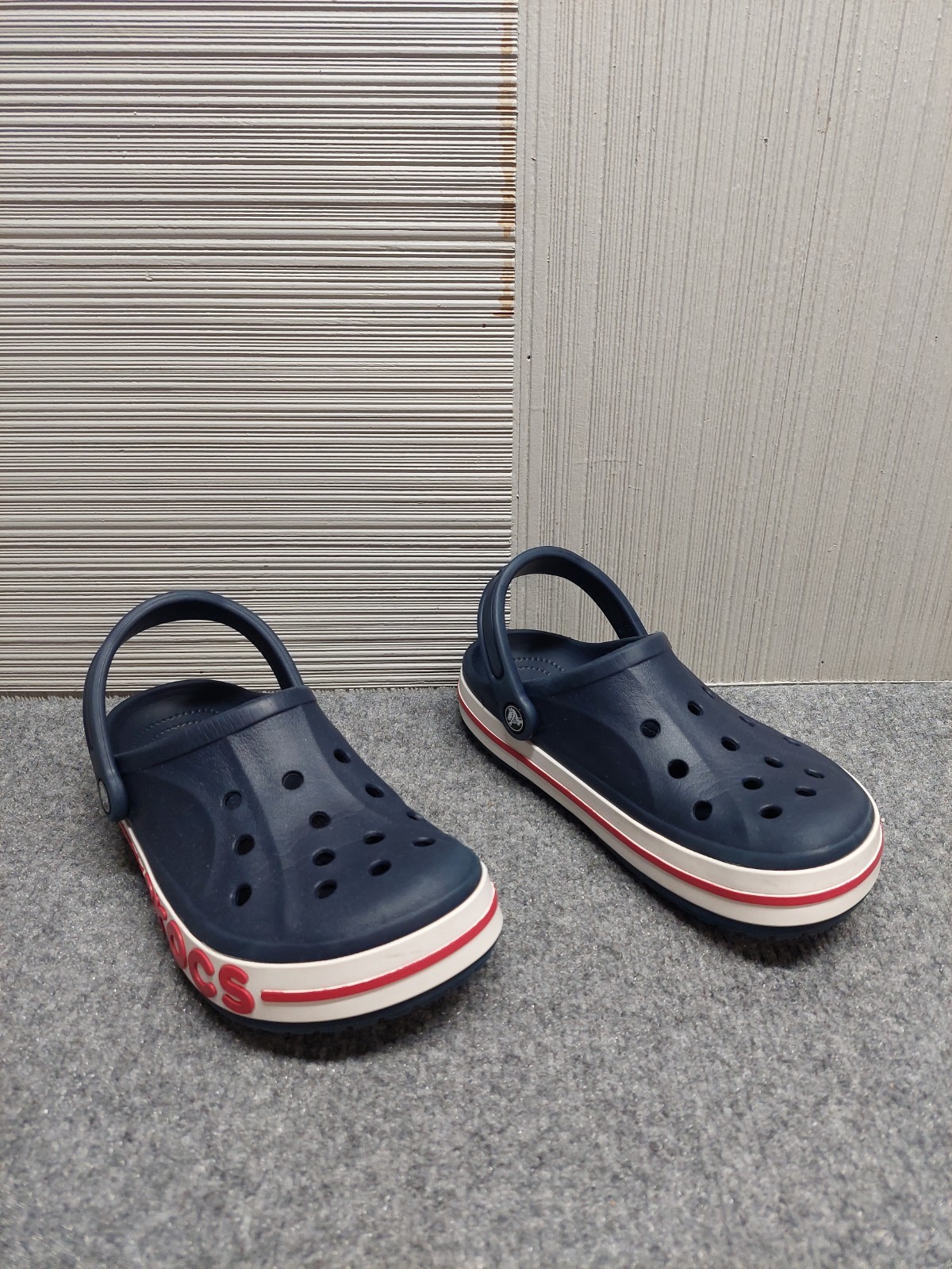 Crocs Bayaband Clogs Women Sandals 8 Blue Closed Toe Slip On Comfortable Outdoor