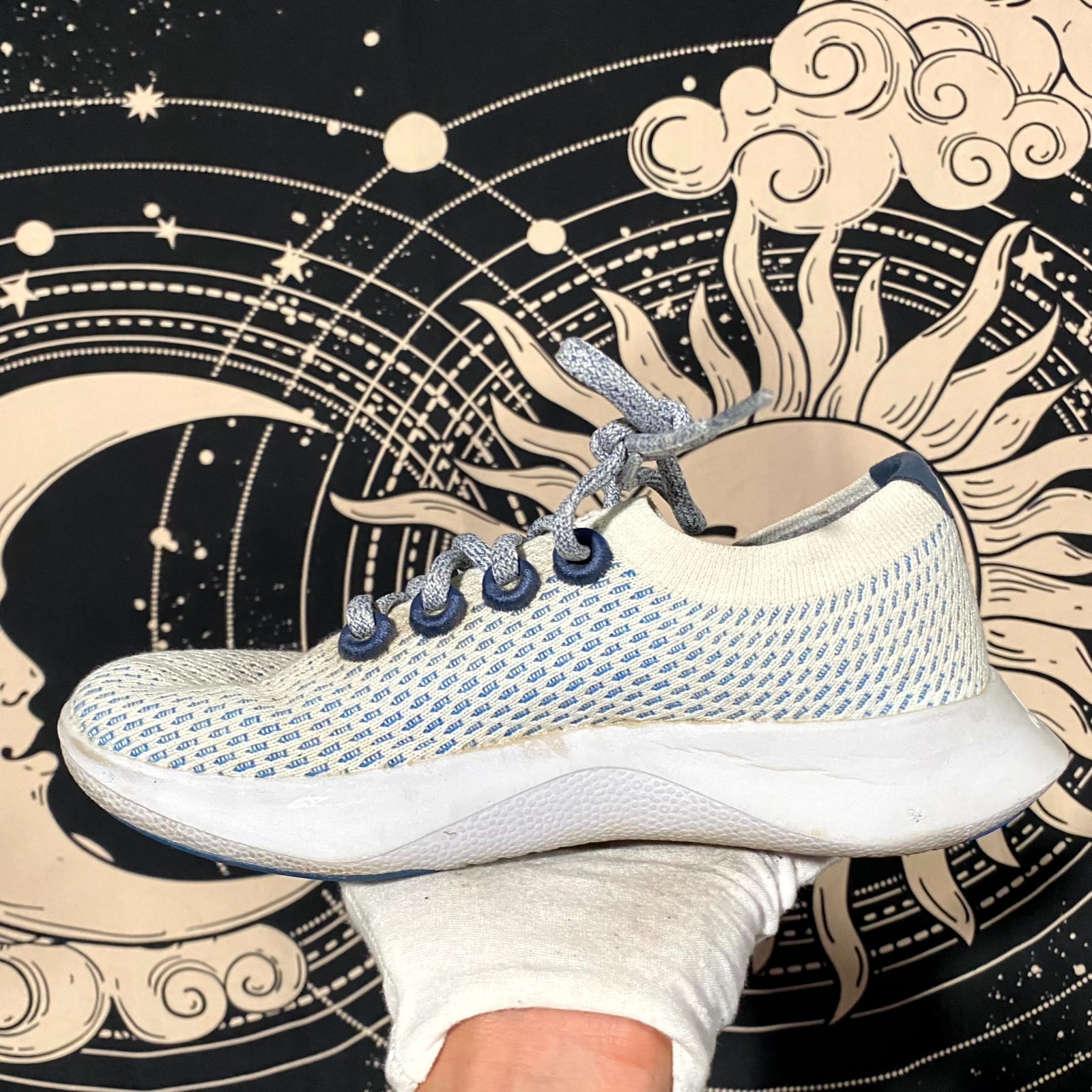Allbirds Tree Dasher 2 Athletic Sneaker Women’s 6.5 White Mesh Running Sports