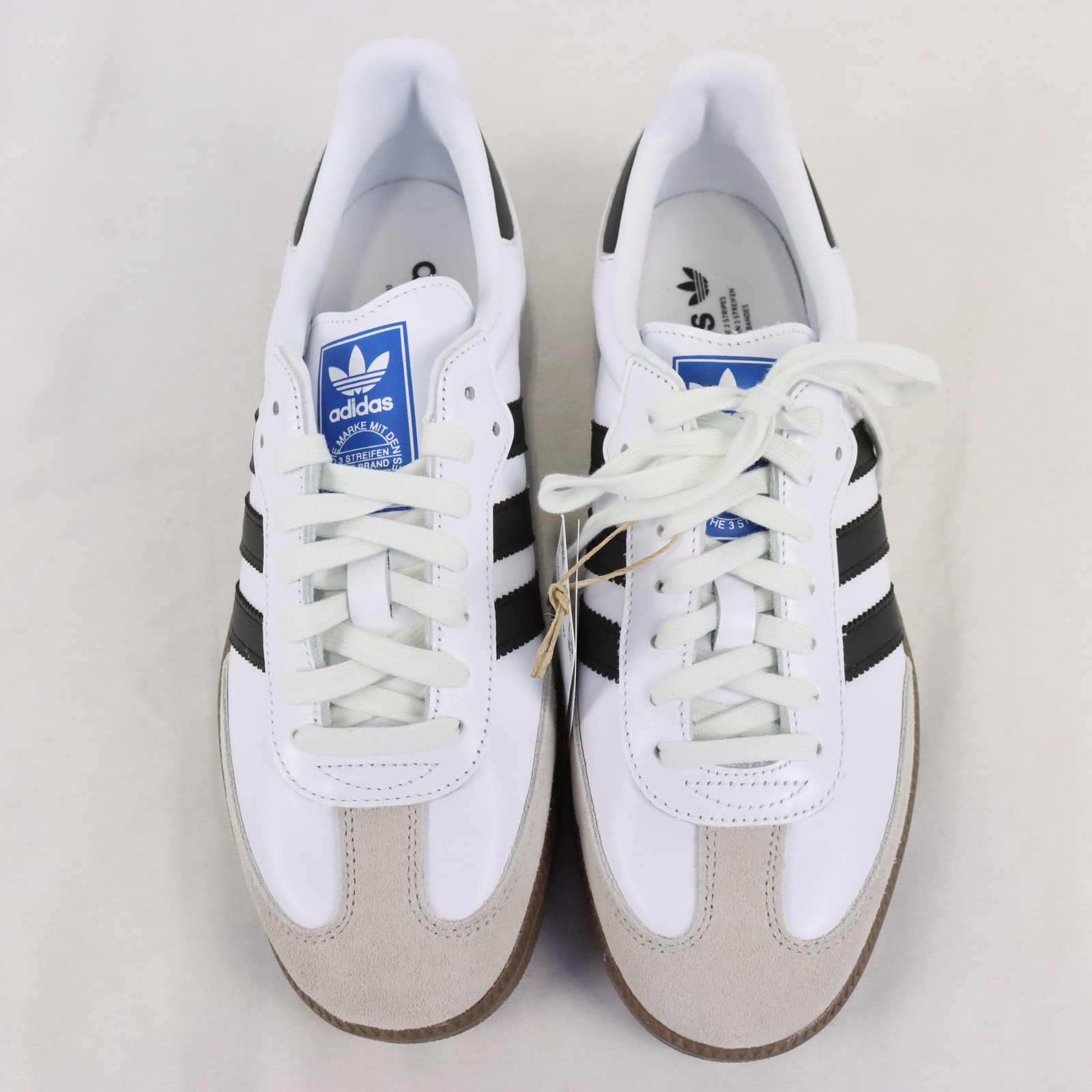 Adidas Samba OG Casual Street Sneakers In White/Black Women’s Size 9.5 (IG9030)