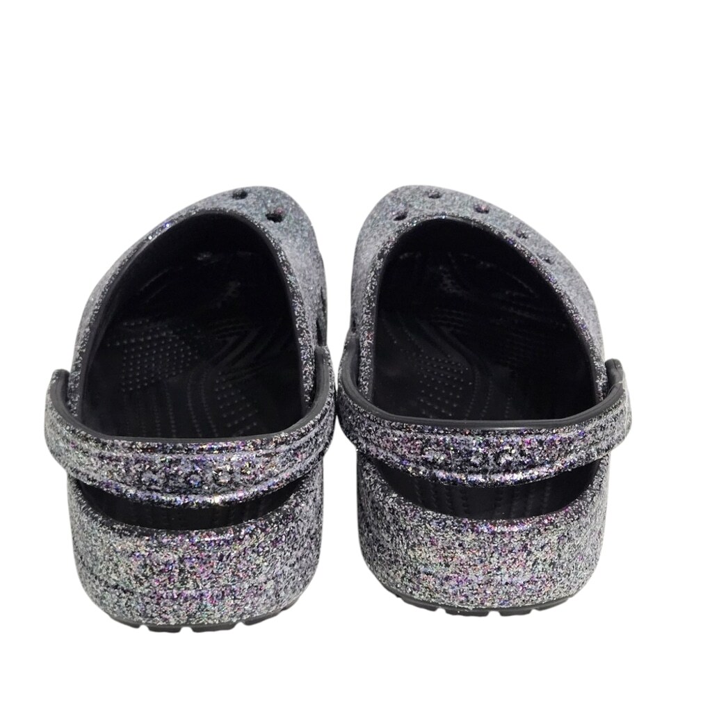 Crocs Unisex-Adult Classic Sparkly Clogs, Metallic and Glitter Shoes Clog 13M