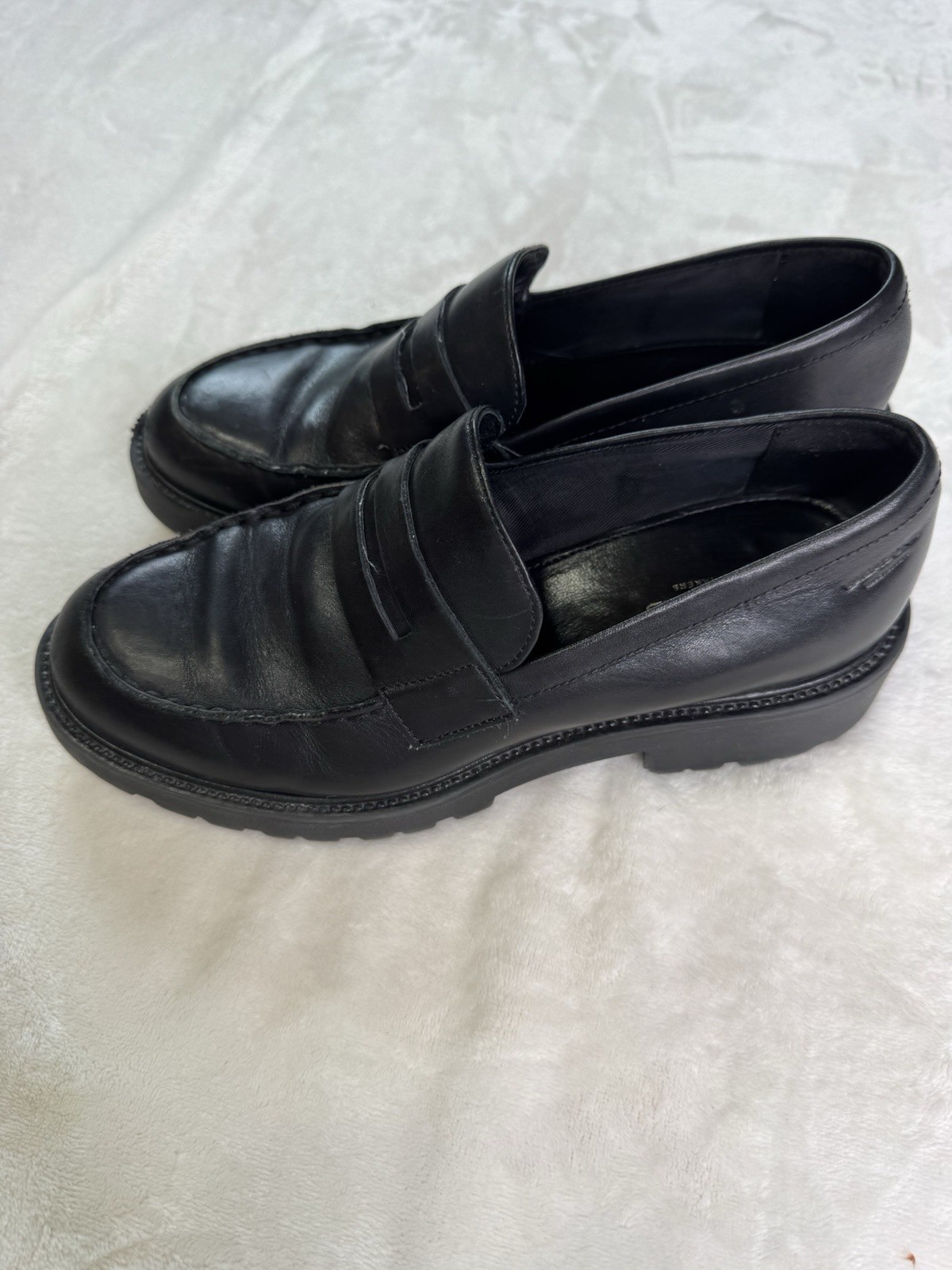Vagabond Penny Loafers Size 8 Women’s Leather Slip On Shoes Work Career Preppy