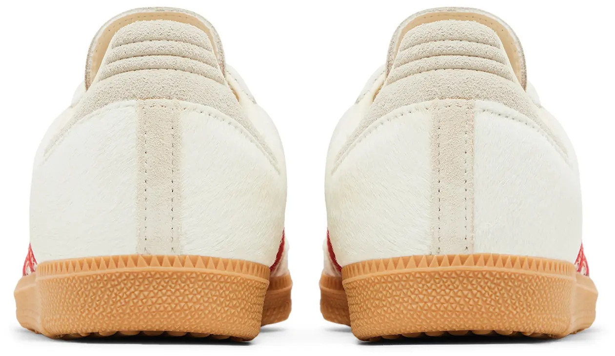 Size 7.5W adidas Samba OG Pony Hair Wonder Beige Better Scarlet Women’s JS3935
