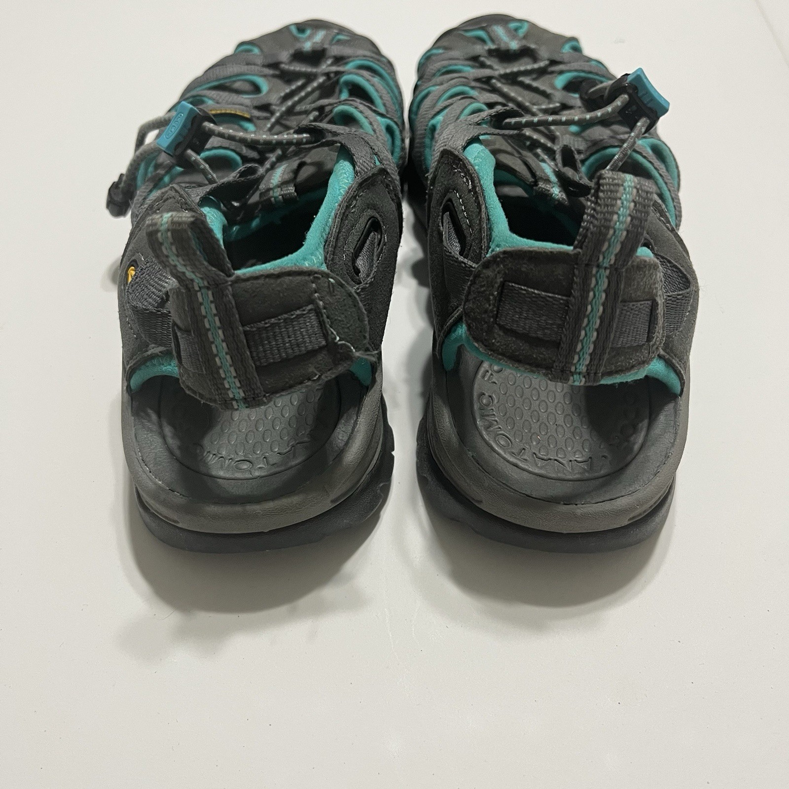 KEEN Waterproof Drawstring Women’s Sandals Gray/Teal US 10