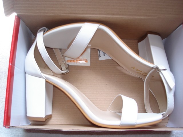 ElElax DREAM PAIRS Women’s Chunky Heels Open Toe 6 B ( M )
