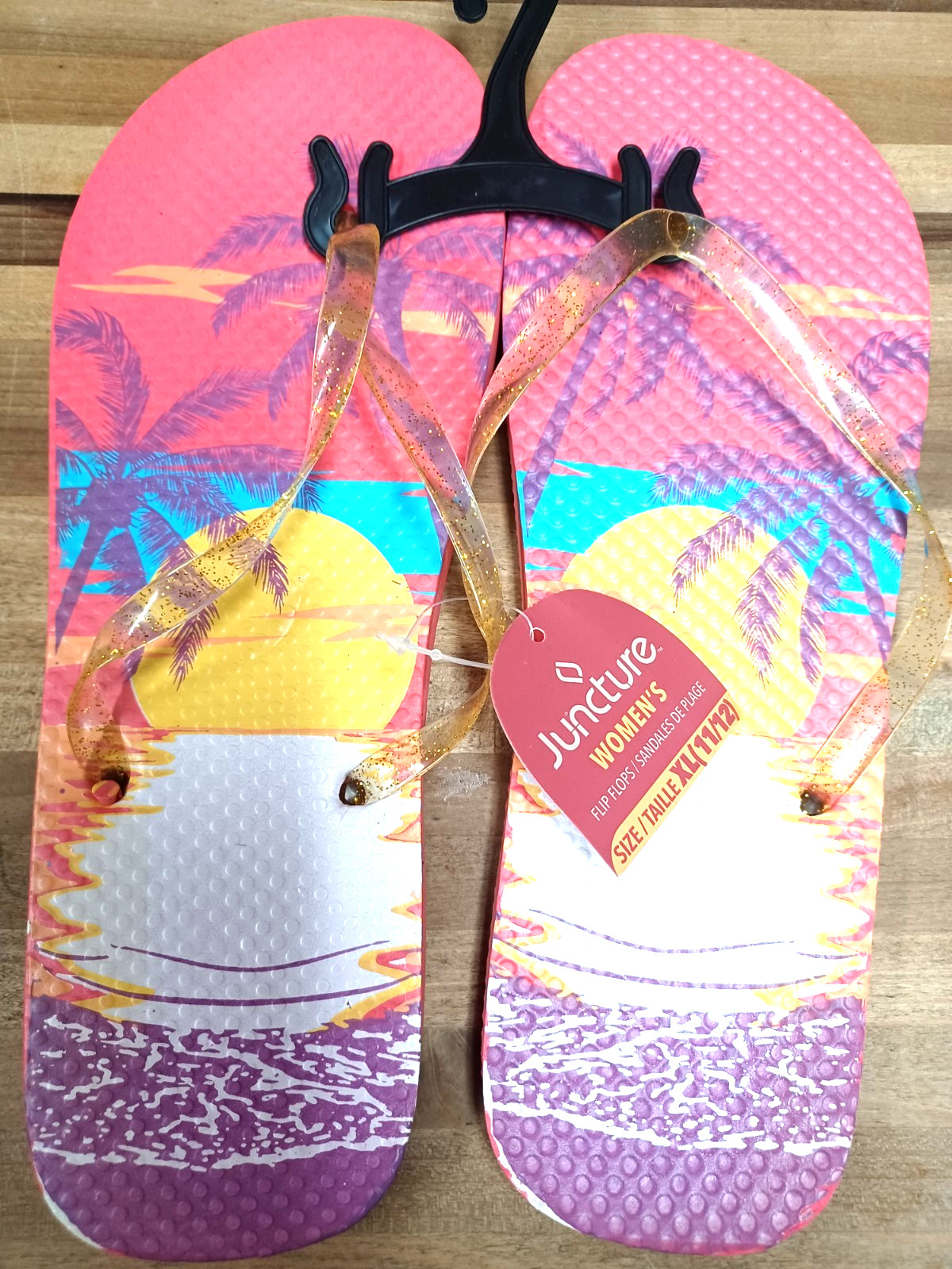 ONE PAIR FLIP FLOPS SANDAL SIZE-11/12 XL WOMENS (STOCK #2)