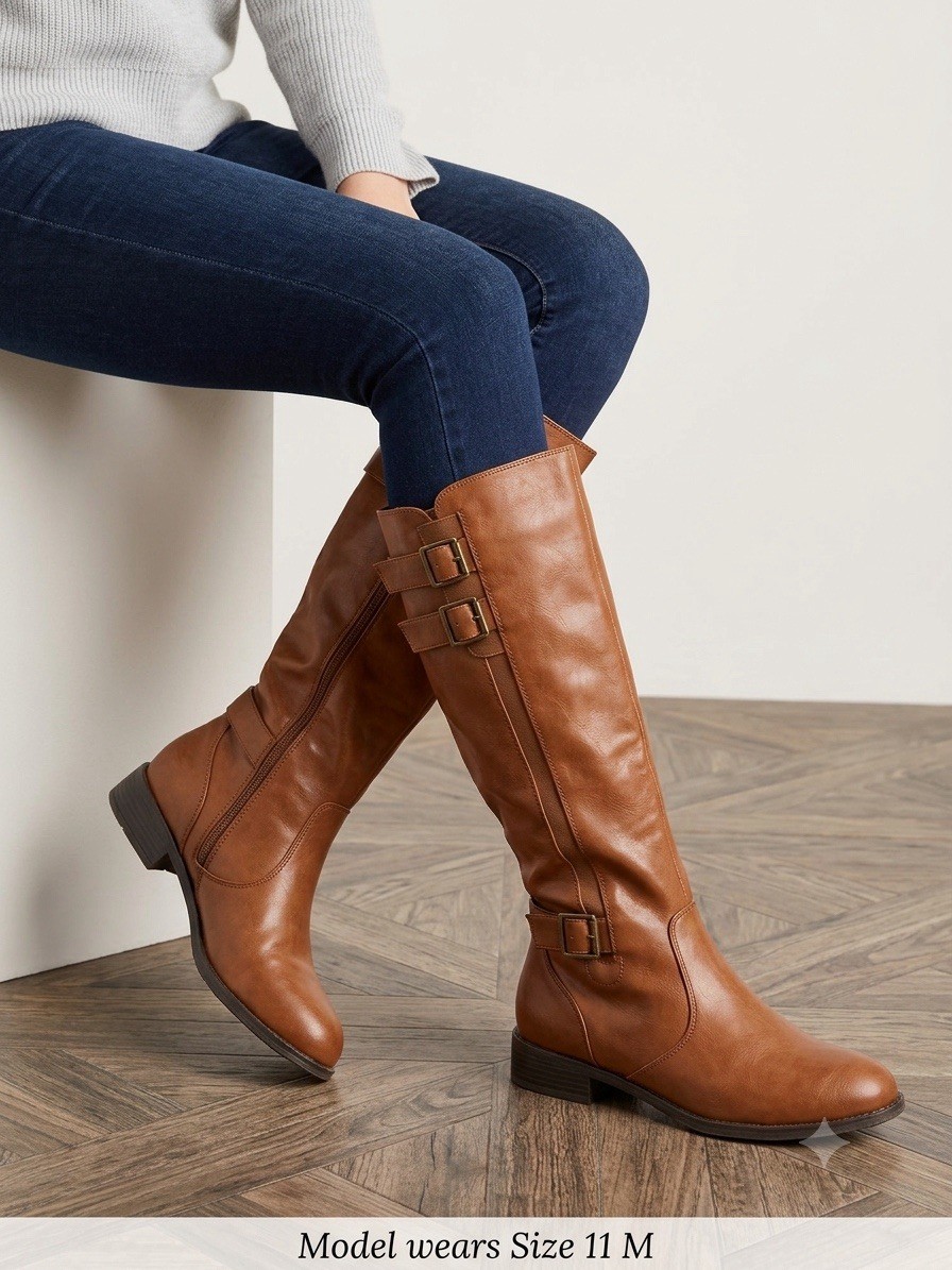 Arizona AZ Denver DK Brown Boots Memory Foam Size 11 M