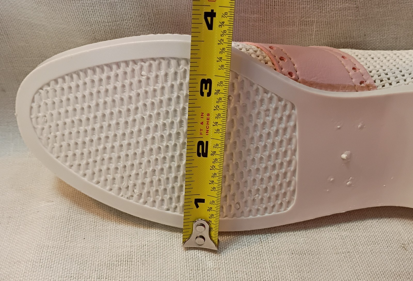 Modern Miss Rare 1930’s -1960’s Sporty Saddle Mesh Flat Shoe Women’s size 8.5