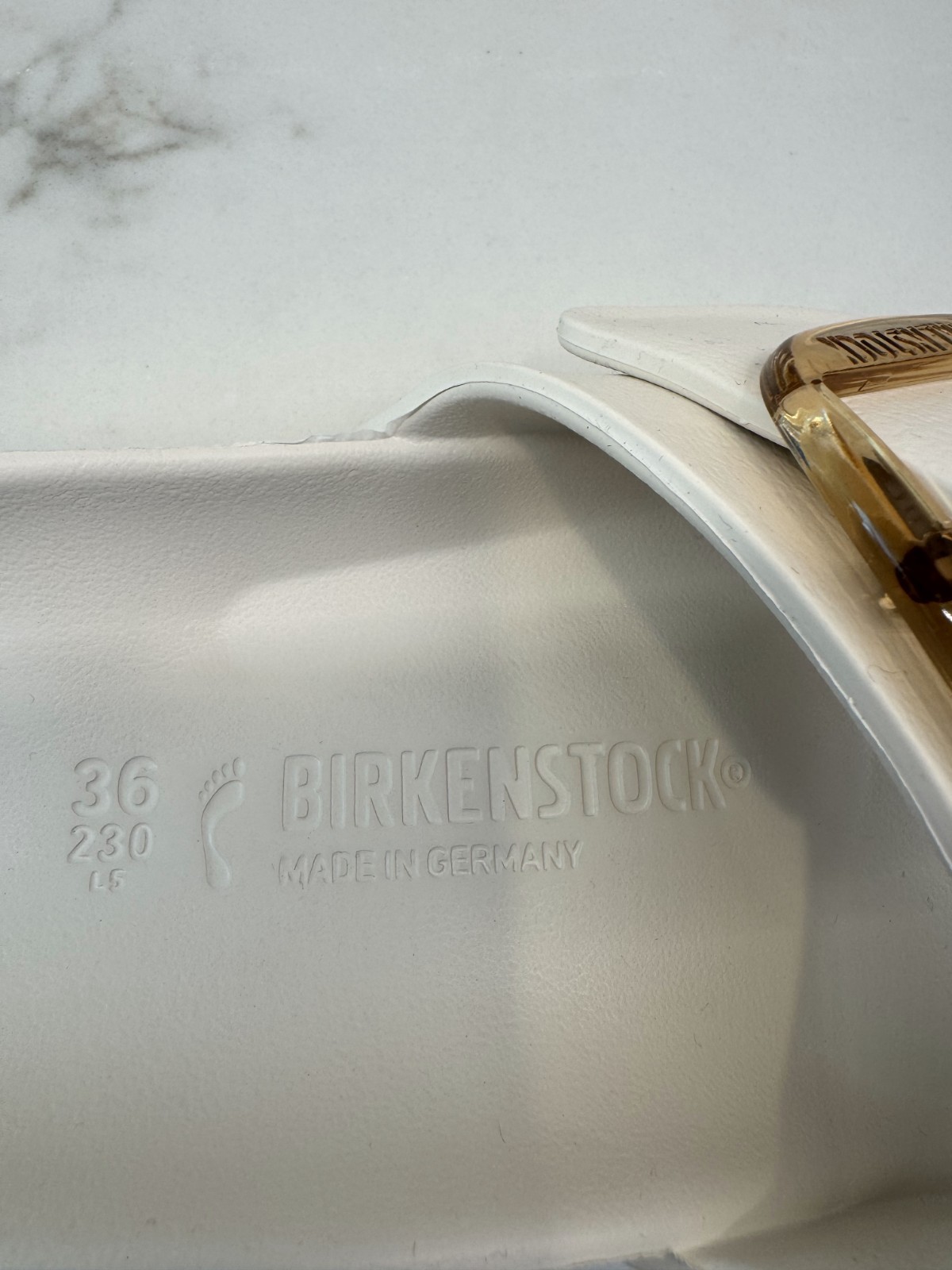 Birkenstock Madrid Big Buckle EVA Essentials Sandals Womens 5 36 Eggshell Slides