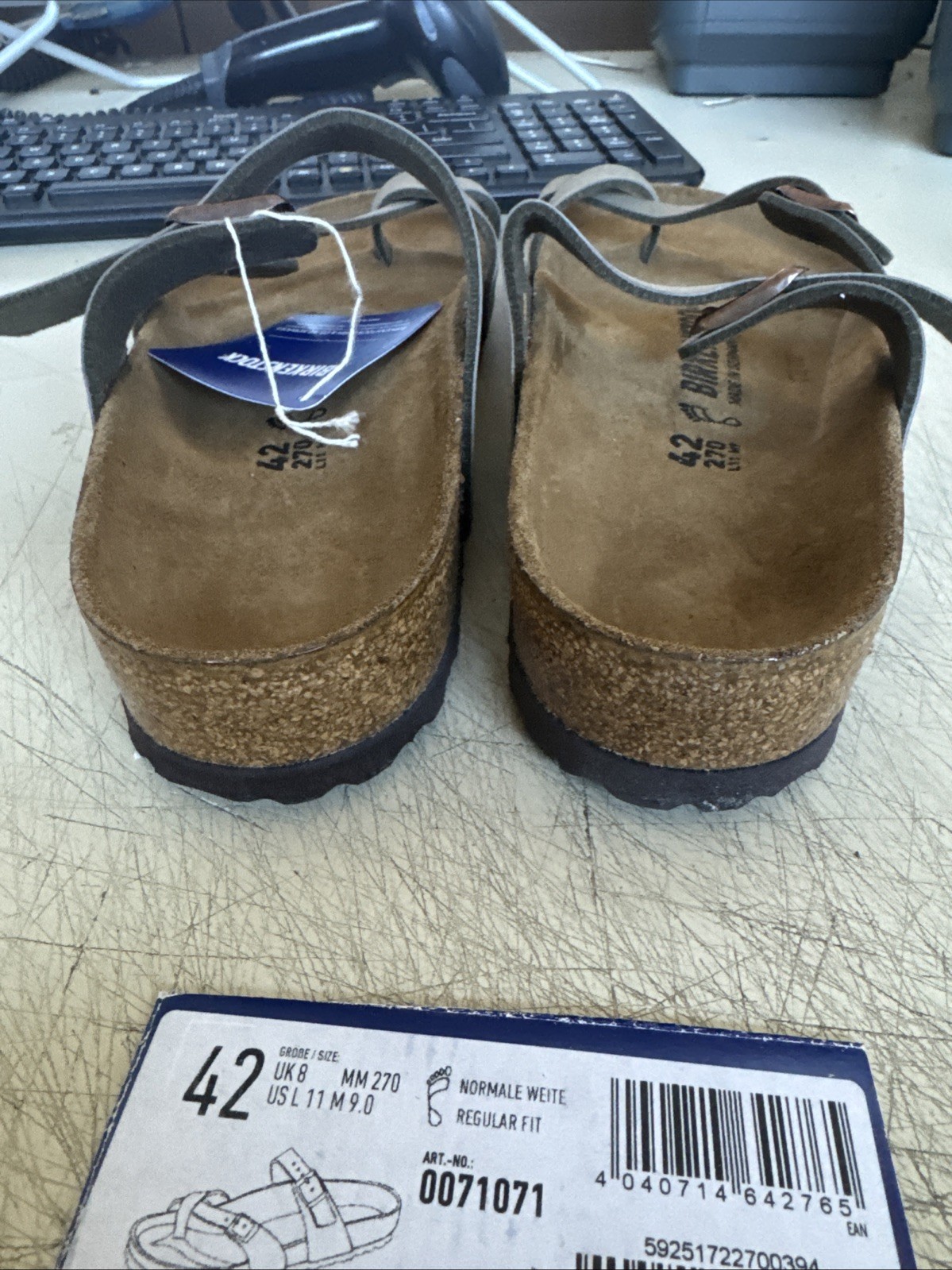PICK SIZE – Birkenstock Mayari STONE Birk-Flor Sandals