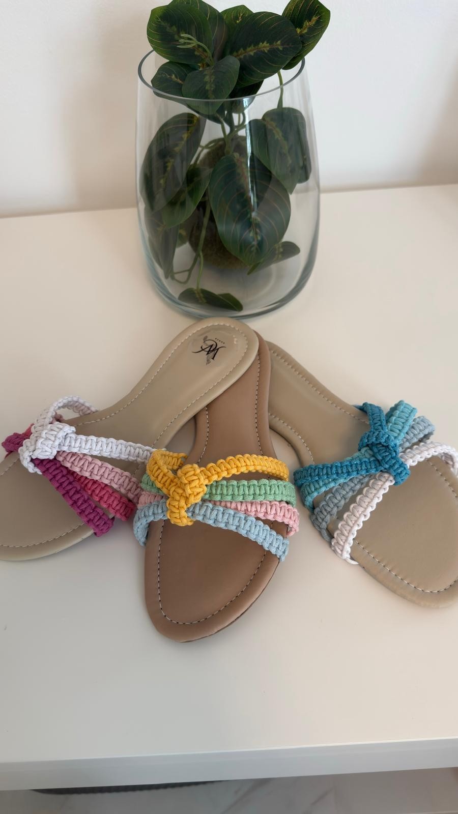 Personalized Macramé Sandals