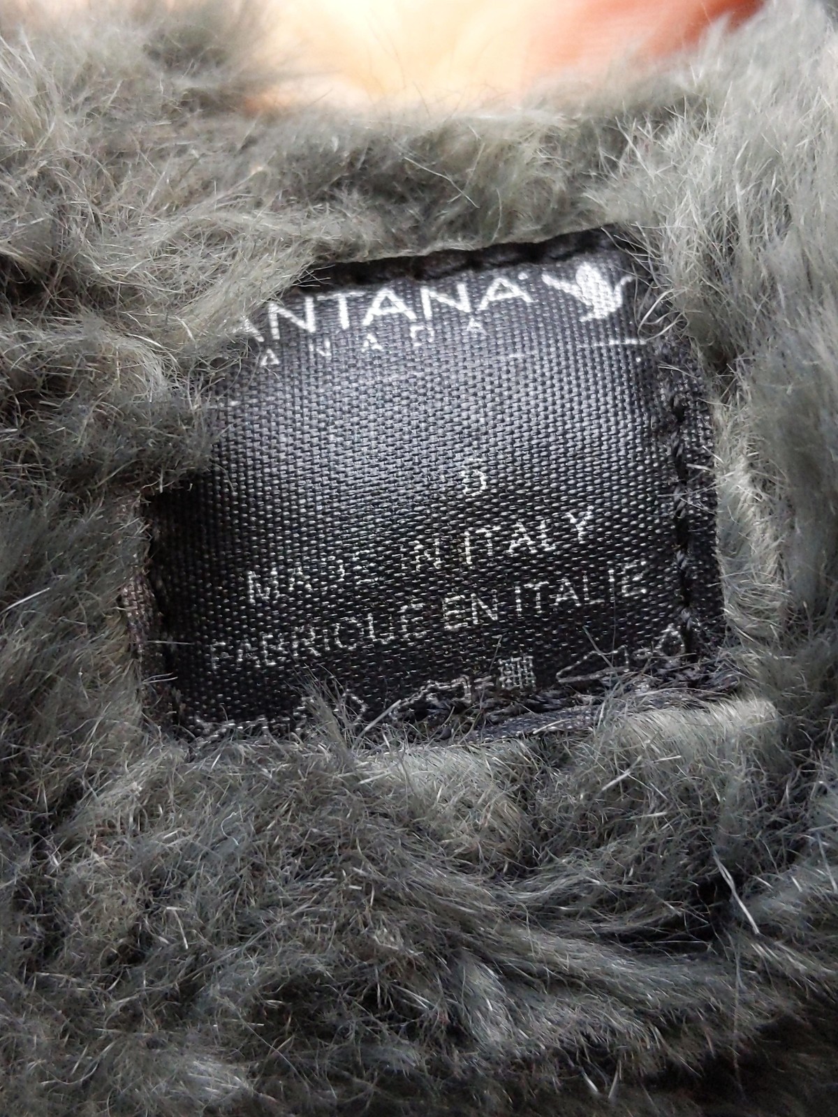 Santana Canada Boots Womens 7 38 Brown Gray Fur Lined Winter Snow Hiking