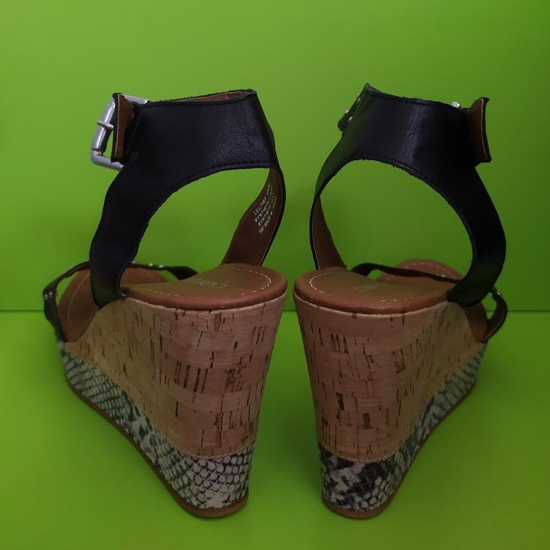 Women Carvela heels black synthetic leather 40