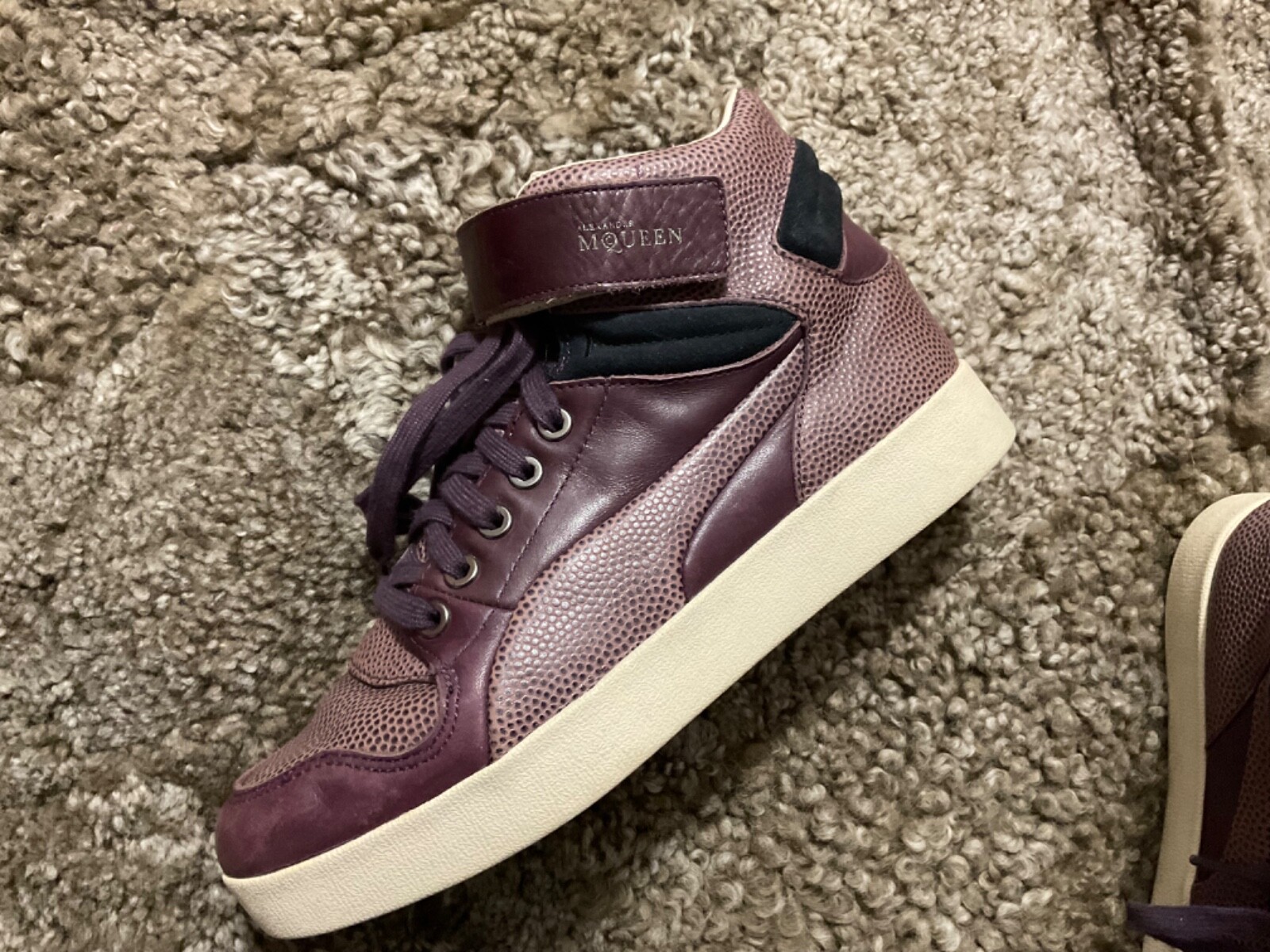 Alexander McQueen collab Puma Trainers size 39 leather