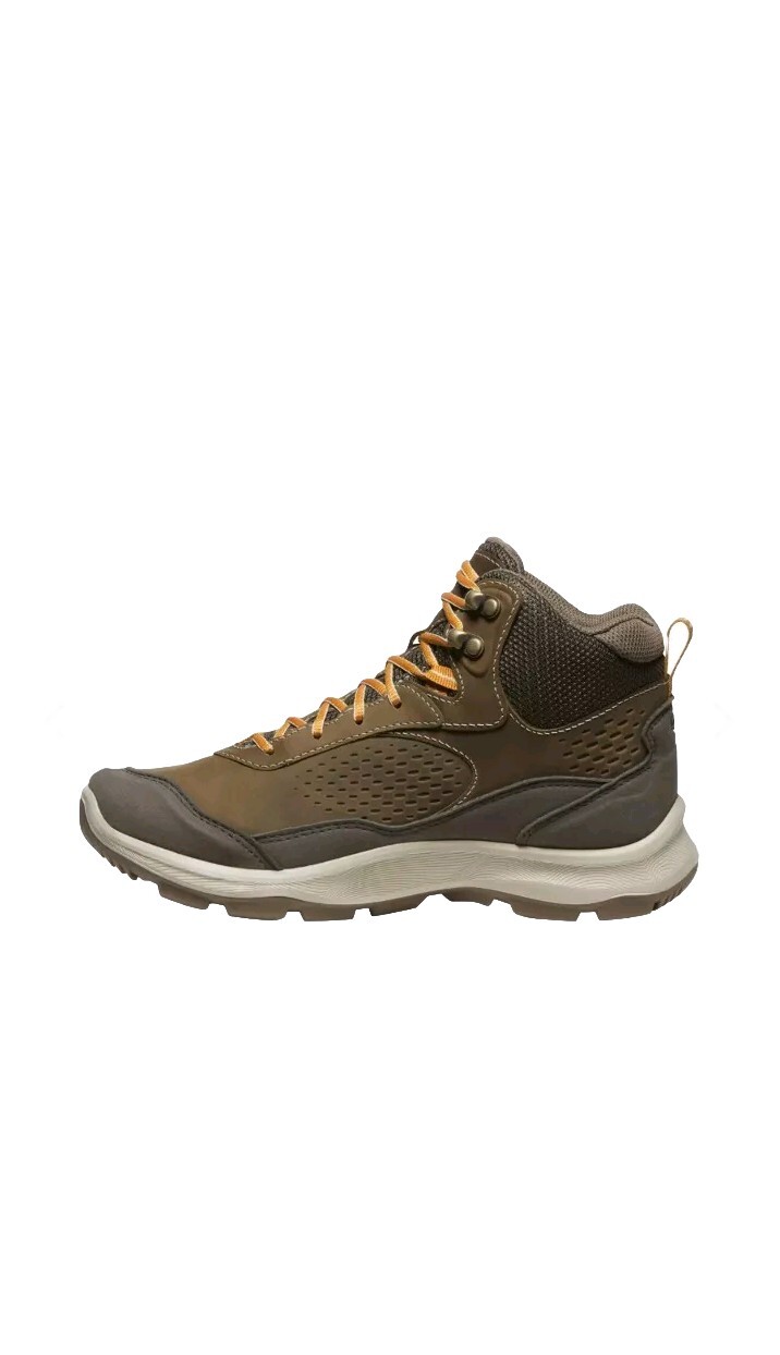 KEEN Womens Terradora Explorer Mid Waterproof Hiking Boots Canteen Curry Size 7