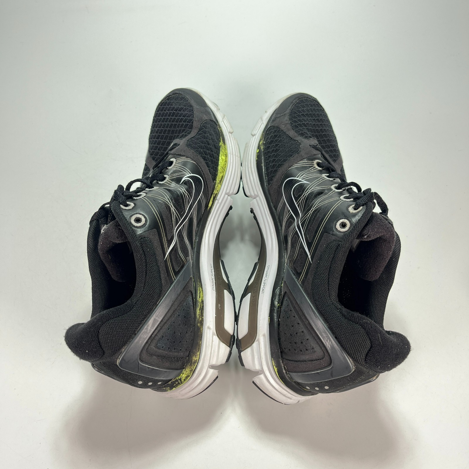 Nike Lunarglide 2 Flywire Black White Running Shoes 407647-031 Womens Size 9.5