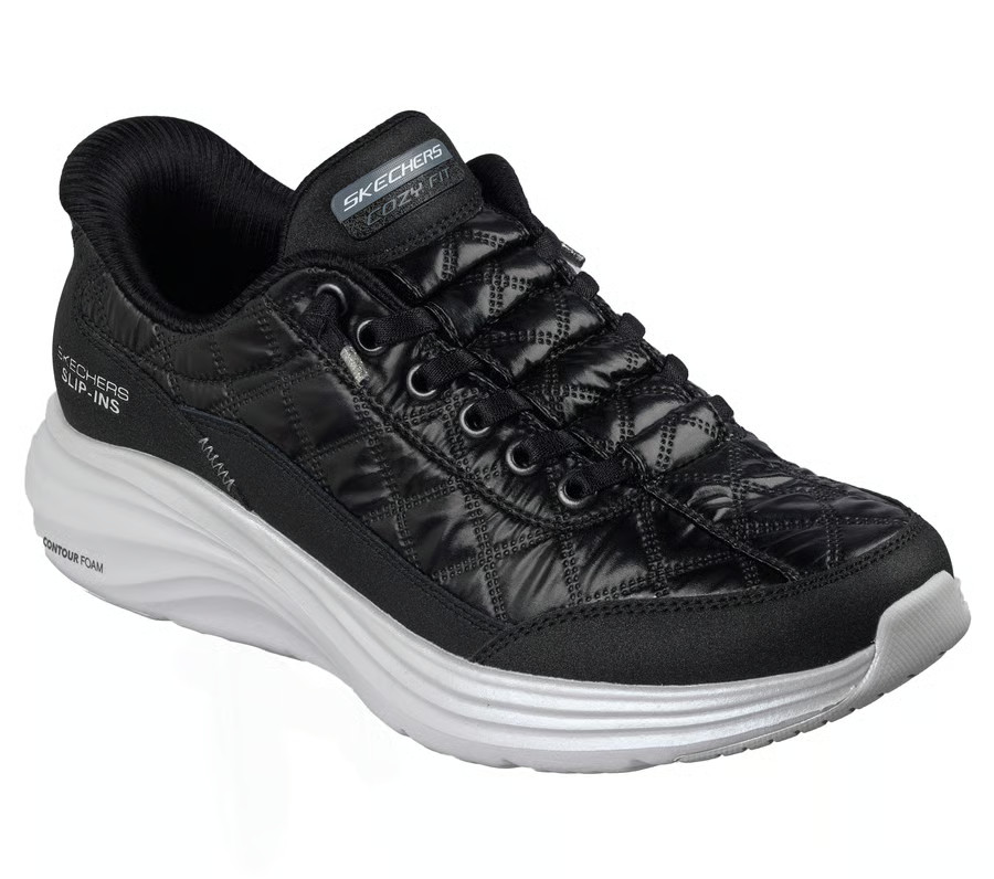 Skechers Women Shoes Slip Ins Cozy Fit Slip On Cushioned Sparkling Luxury 150508