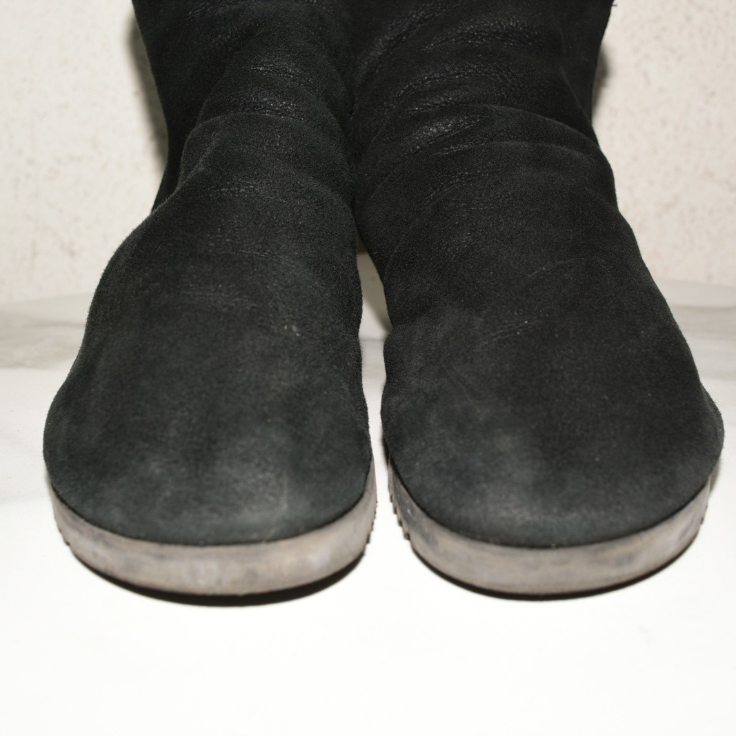 Arche Baosha Ankle Boot Sheepskin Leather Black Women 39