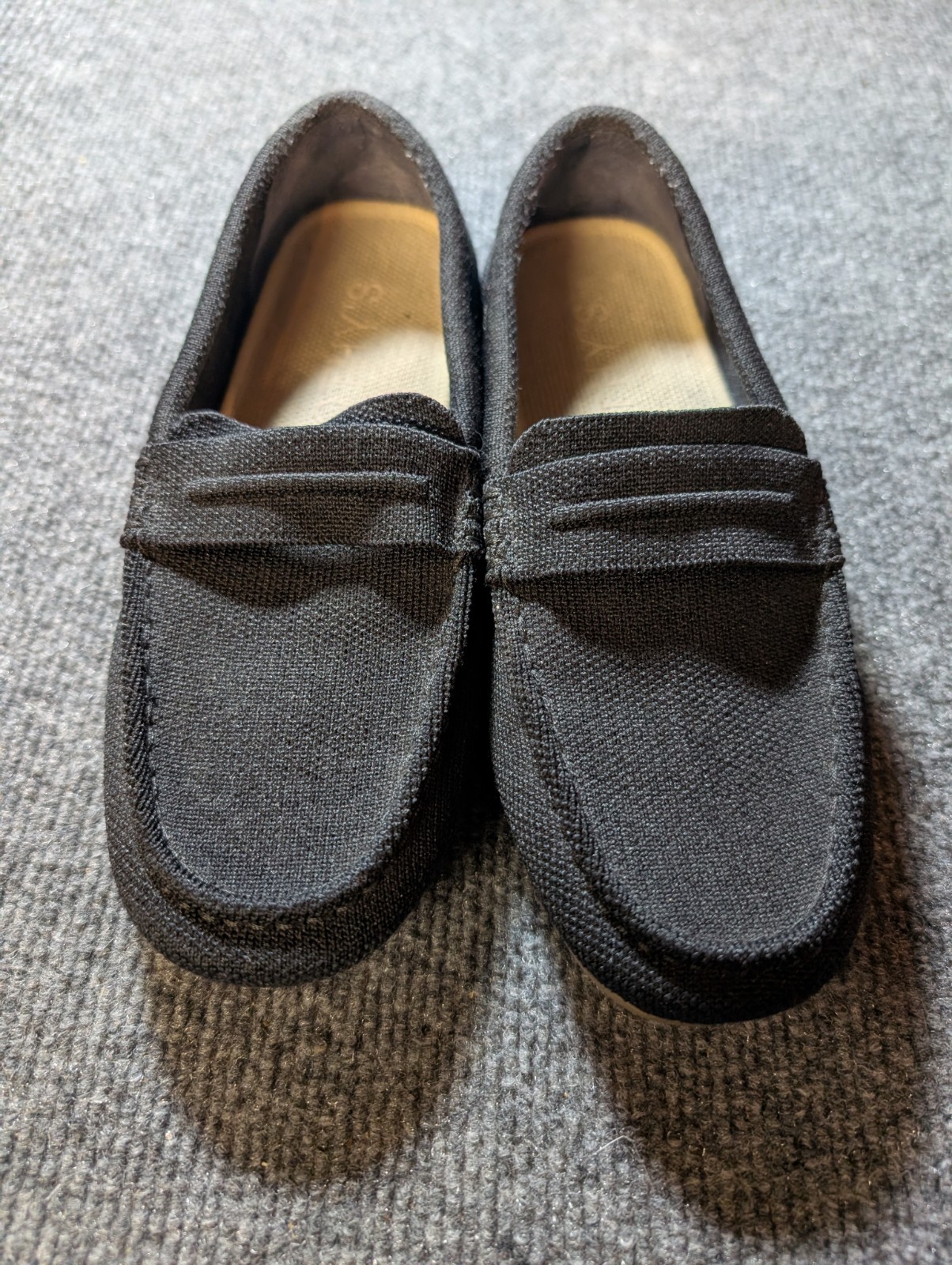 ROTHY’S The Daily Driver Loafers 303-001 Black Pegged Outsole Women’s Size 6.5
