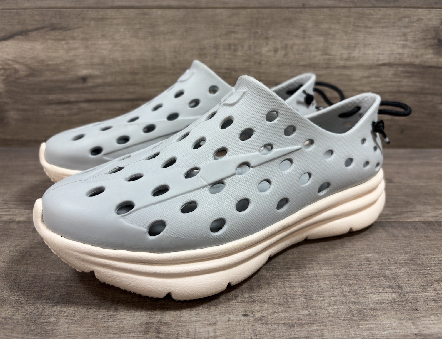 Kane Revive Active Recovery Shoes Spring Slip On Comfort Stone Wht Womens Size 6