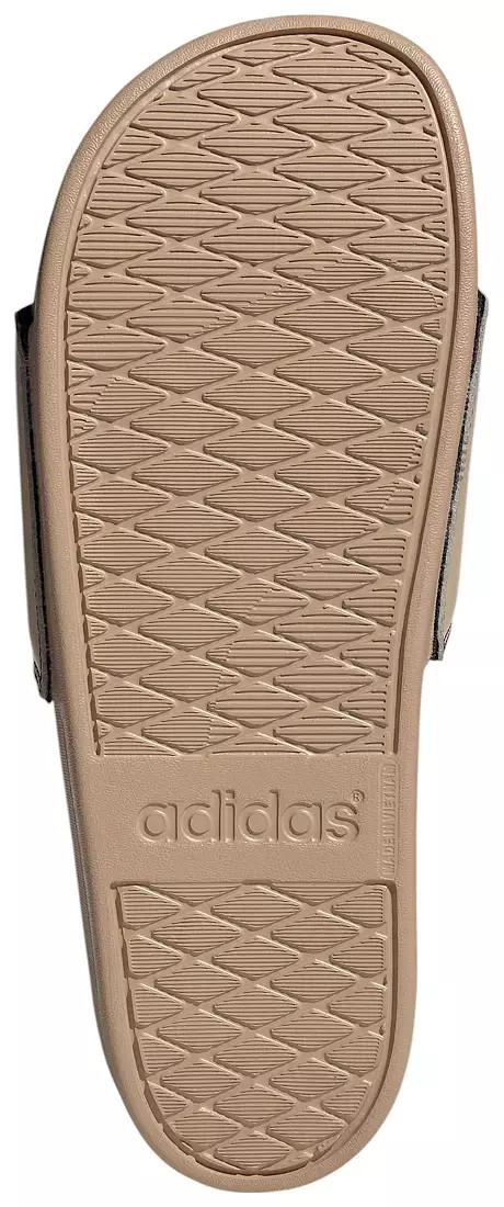 Adidas Adilette Comfort Slides Sandstone Slip On Slides Unisex Adults