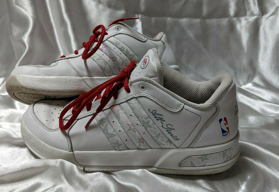 Adidas Mi Custom NBA Basketball🔥Shoes Womens All Star 09 Leather EA Sports