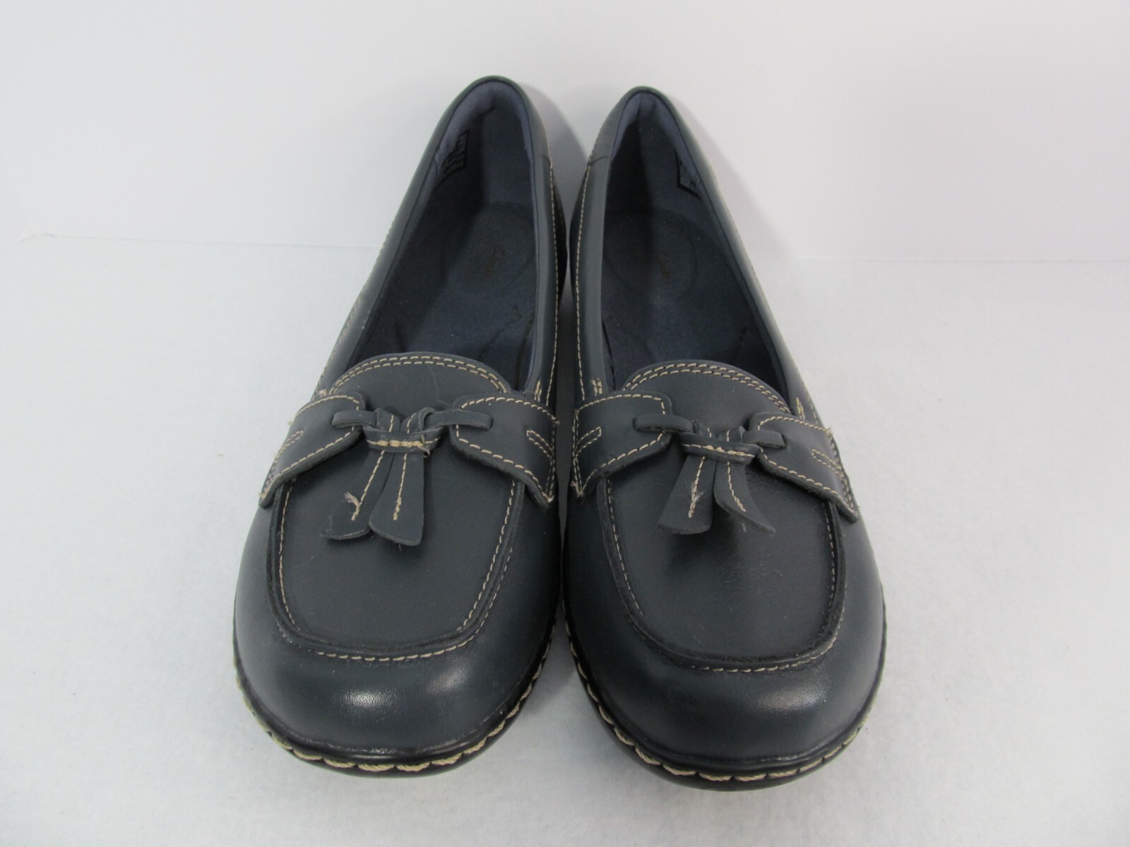 Clarks Women’s Ashland Bubble Loafer Navy 10N