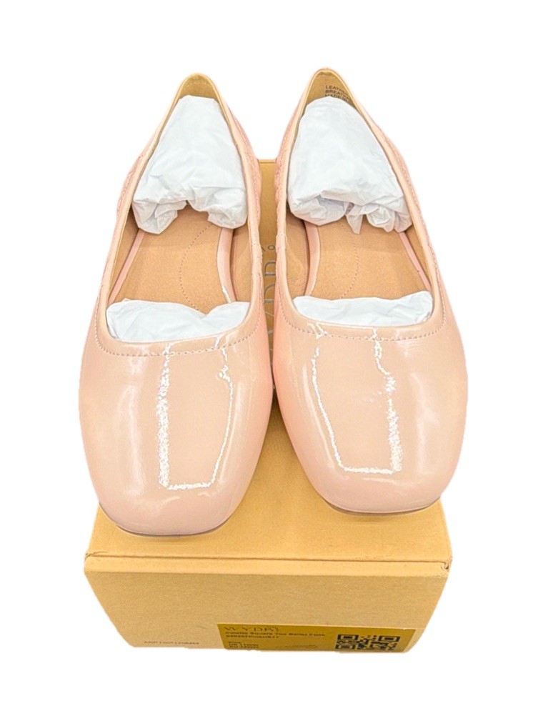 Pick Size – WYDR Studios Colette Square Toe Ballet Flats – Pink – 030207