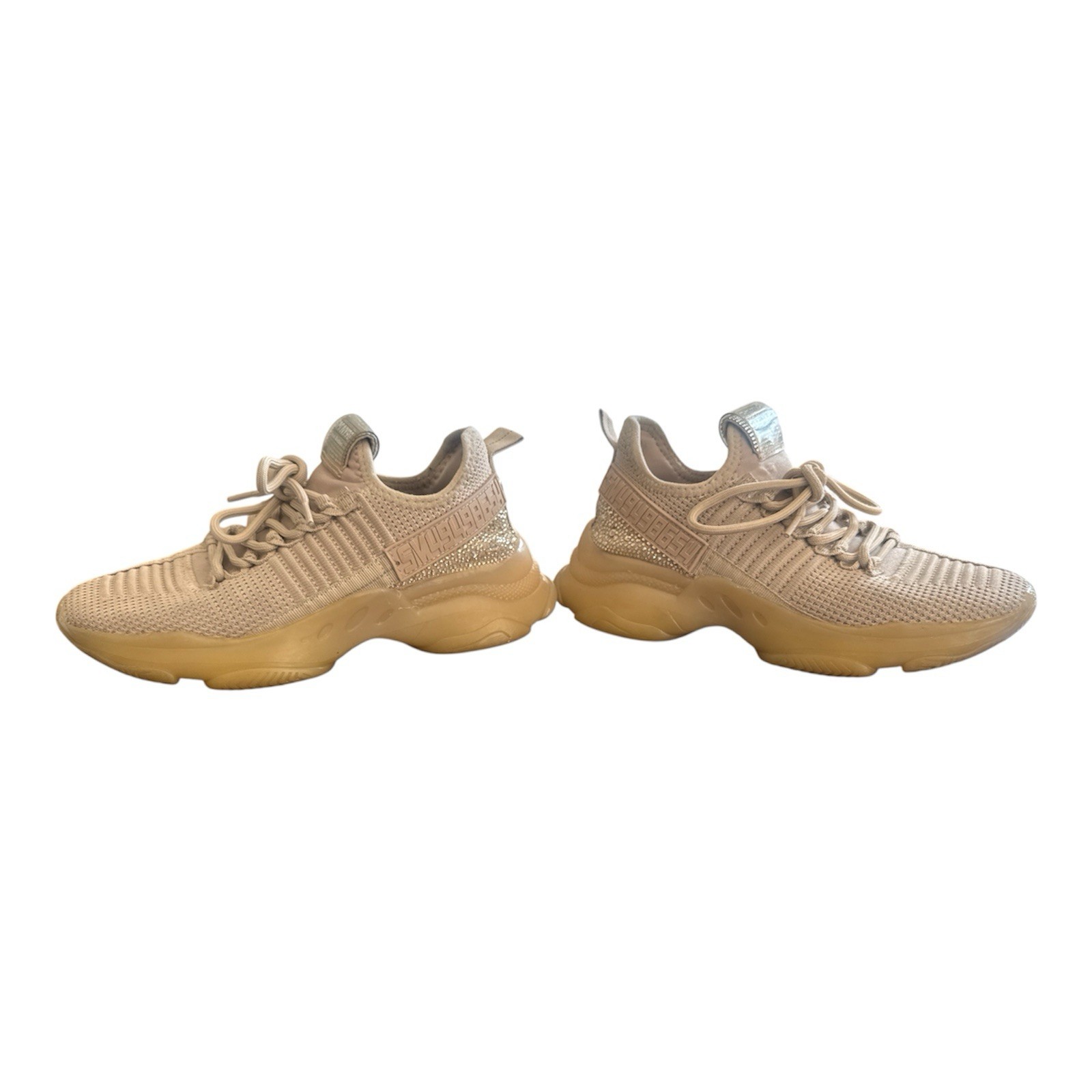 Steve Madden SM NY90 Rhinestone women’s 7 Sneakers Beige