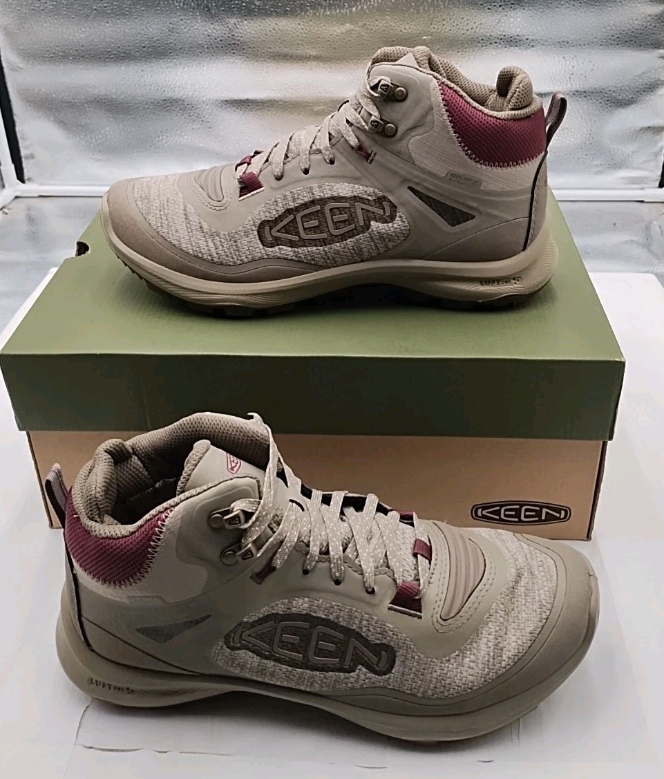 KEEN Terradora Explorer Mid Waterproof Hiking Boots Womens Size US 9.5W (#N4-A2)