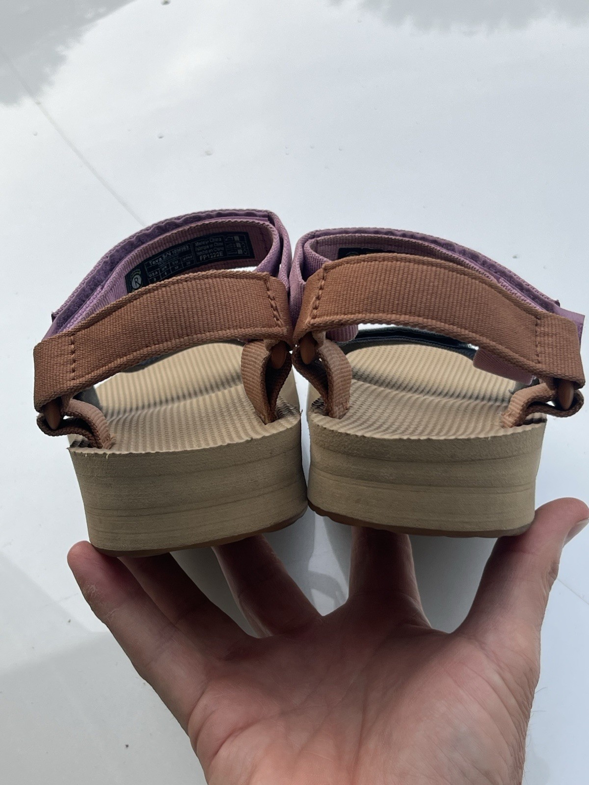 Teva Midform Universal Desert Colorblock platform ankle strap sandals 8 / 39