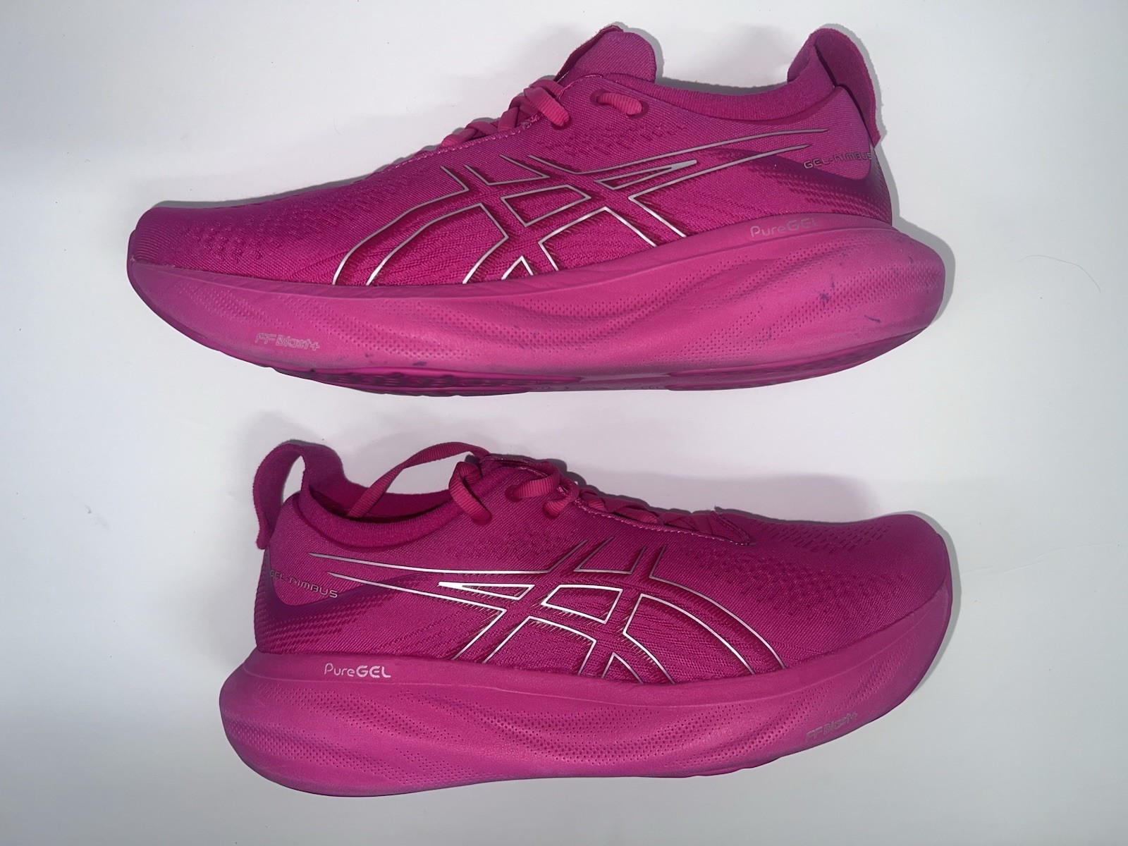 Asics Gel-Nimbus 25 Womens Running Shoes Pink 1012B356 US 11.5 UK 9.5 EUR 44