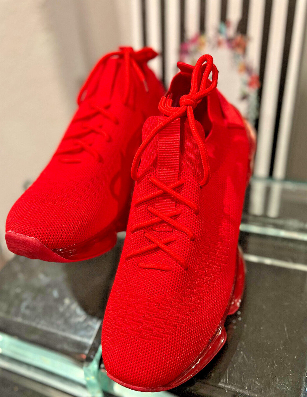 🔥🔥Anna Red Flow 19 Stretch Elastic Mesh Air Bubble Cushion – Mutiple Sizes