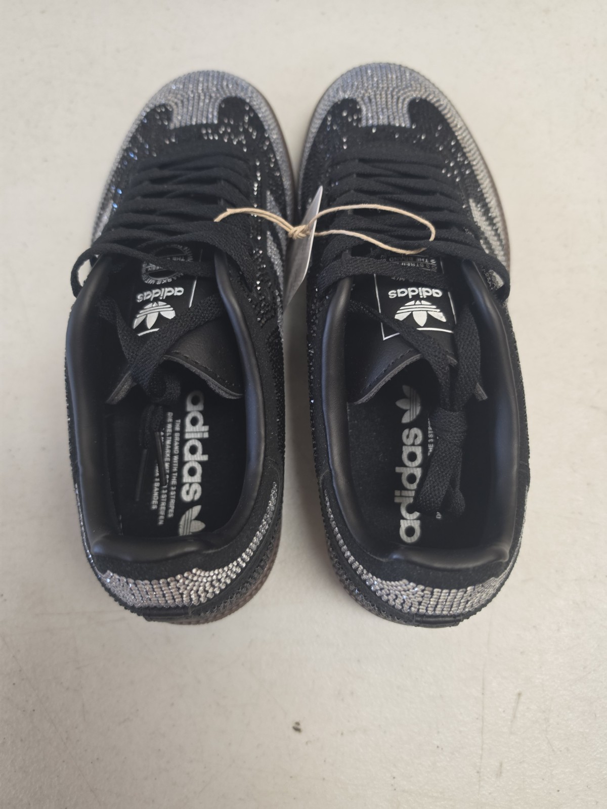 adidas Samba OG Rhinestone Black Silver Women’s Size 6- IH9052