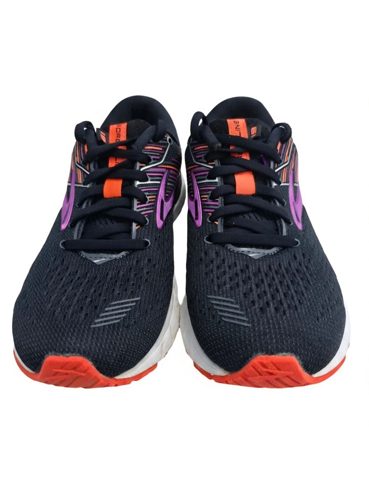 Brooks Adrenaline GTS 19 Running Shoes Black/Purple/Orange Medium B