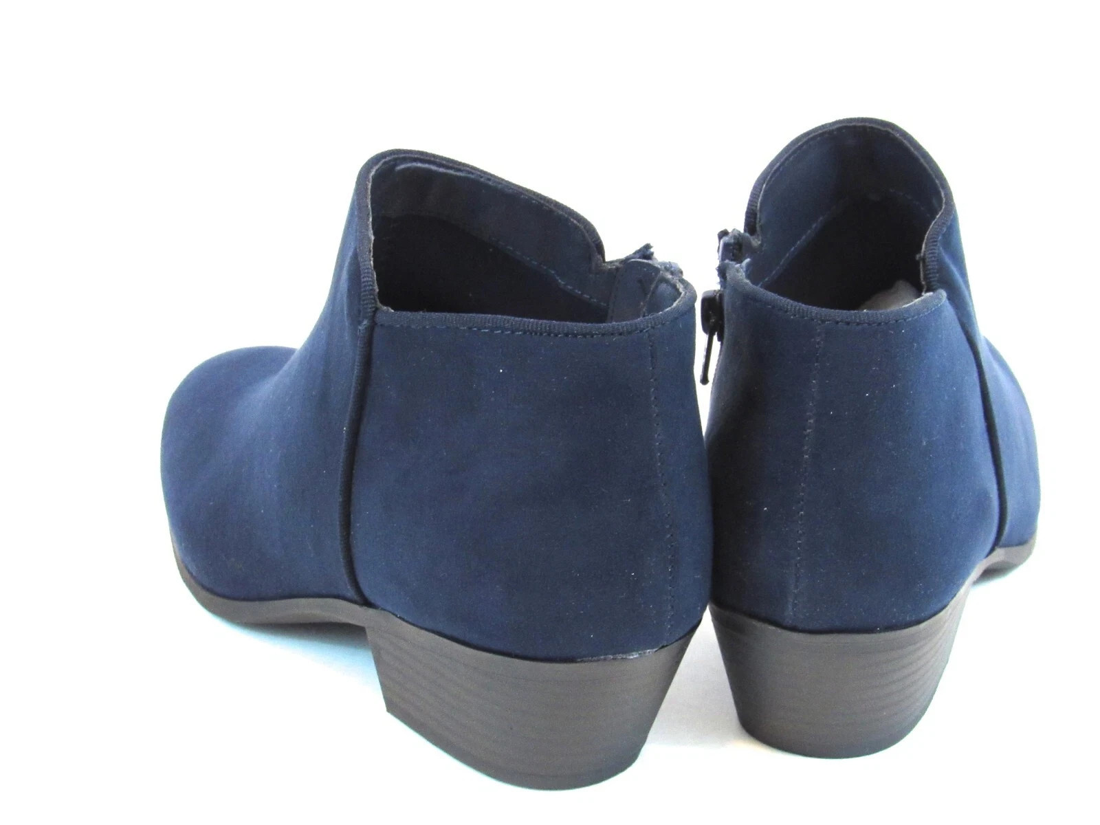 Style & Co. Womens Wileyyf Faux Suede Ankle Booties (Size 7.5 W)