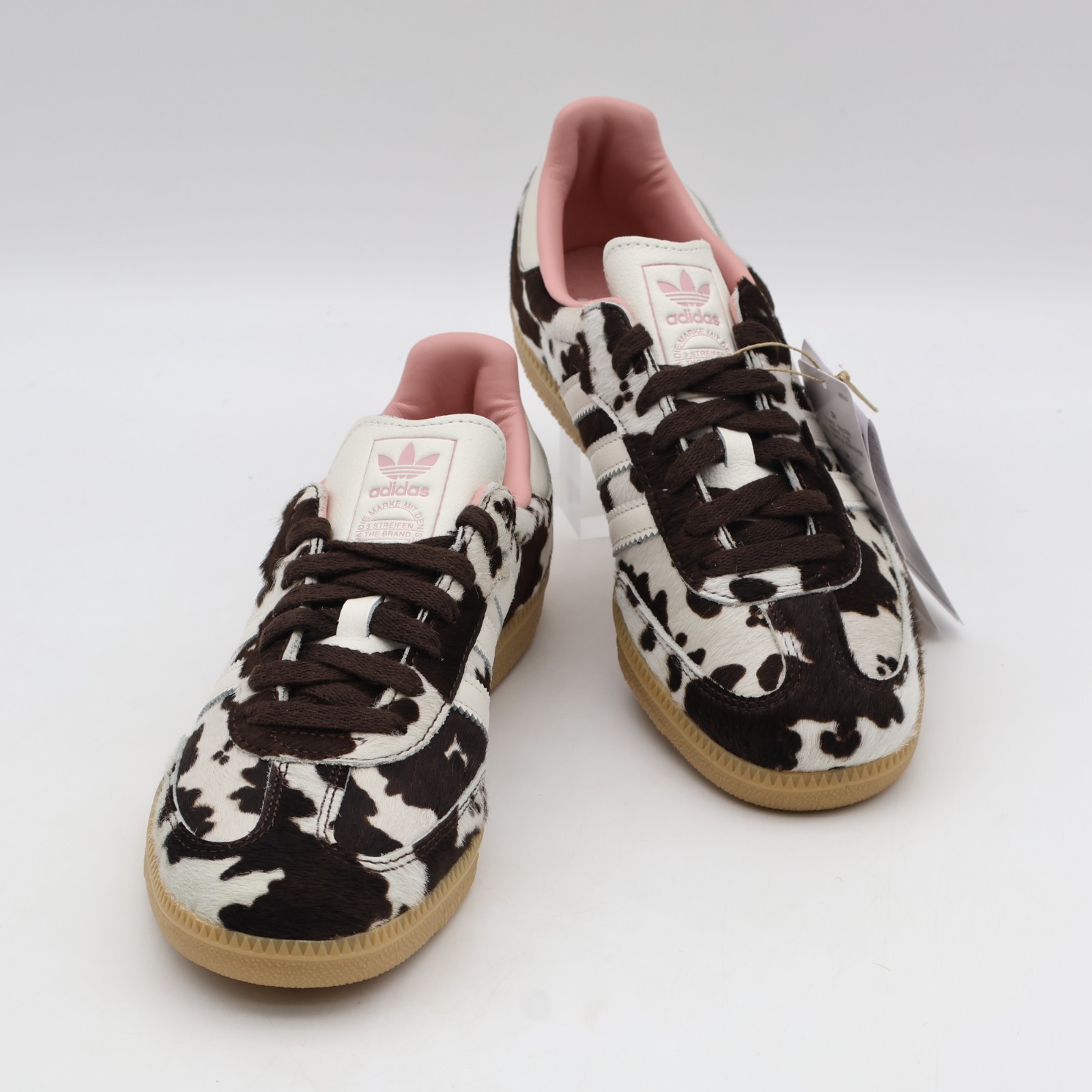 JR1256 adidas Originals Samba OG Cow Print Dark Brown (Women’s)