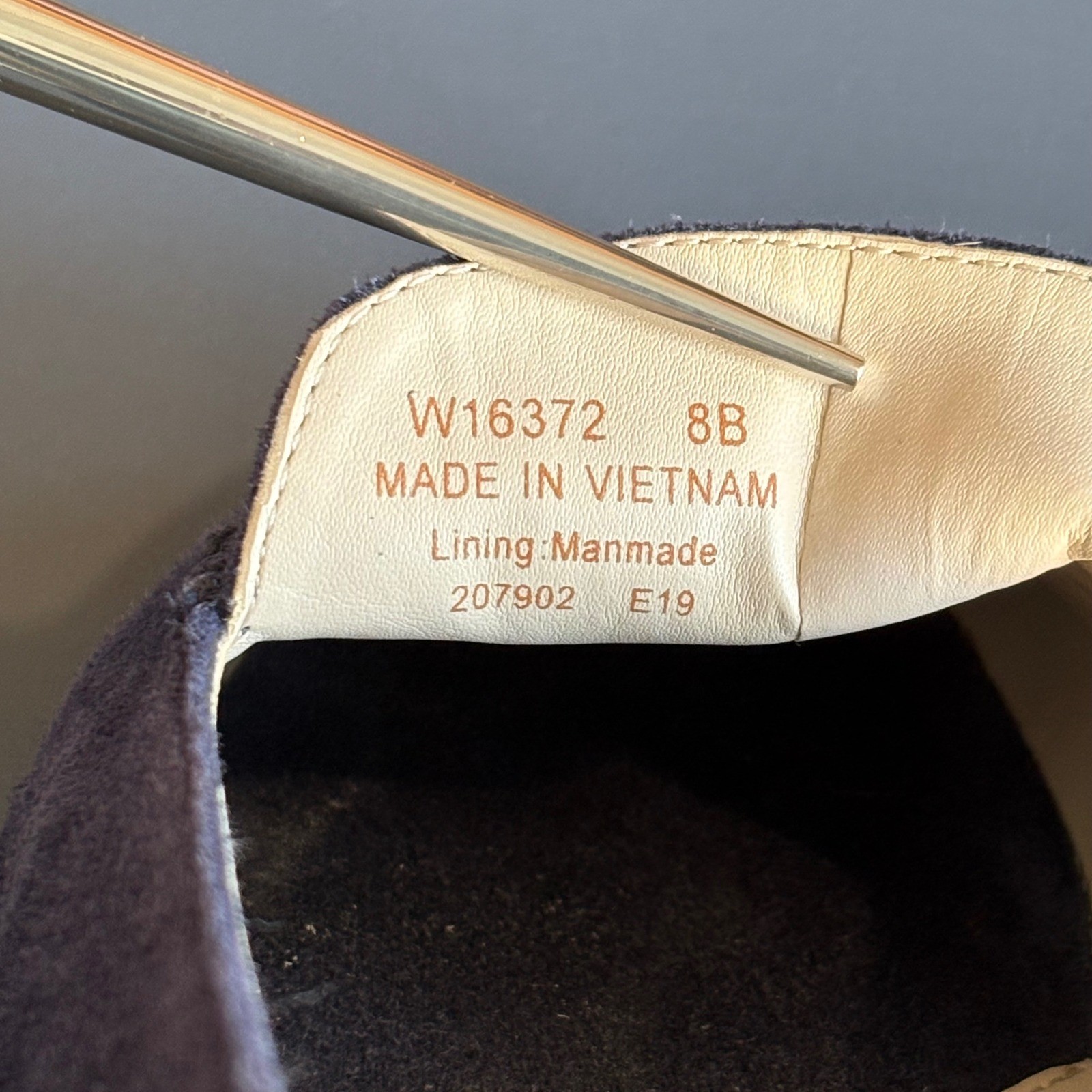 Women’s Cole Haan Goto Loafer | Size 8B | Marine Blue – Suede Slip-On Comfort