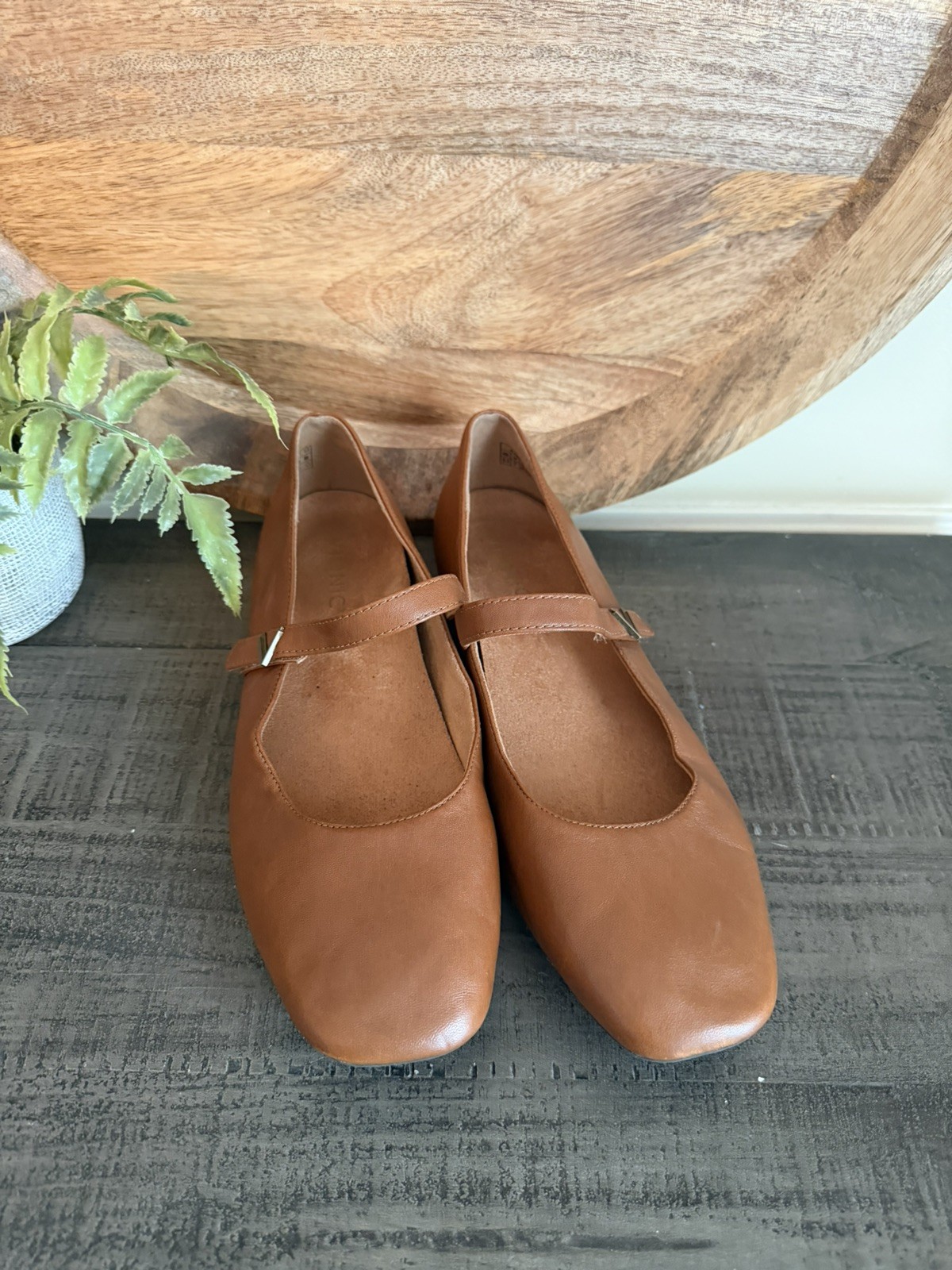 New Vionic Alameda Mary Jane Flat Women’s Leather Comfort Shoe Orthotic Support