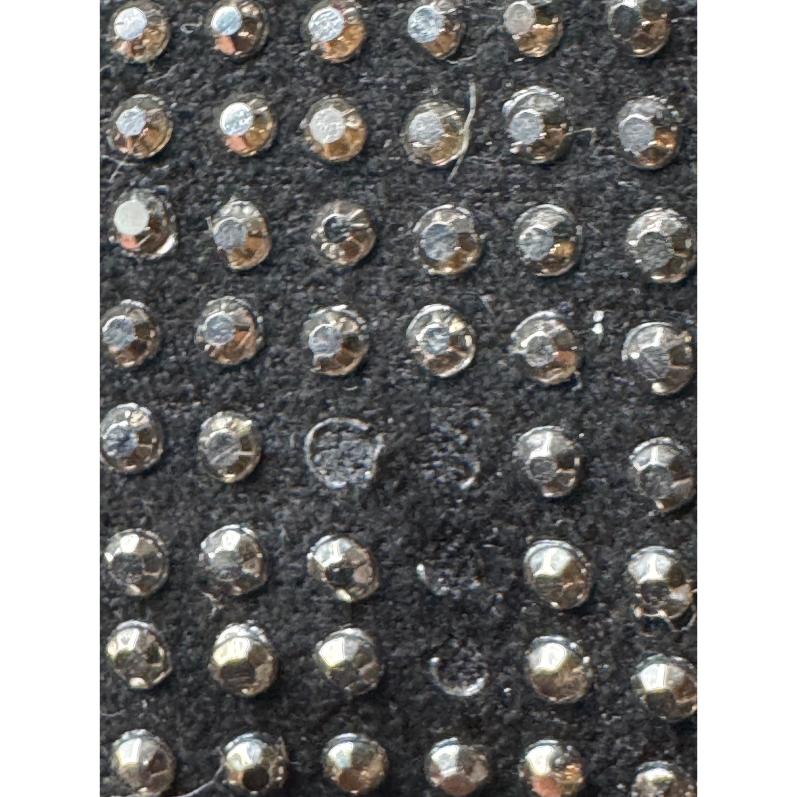 Black Rhinestone Studded Platform Combat Boots Lace Up Side Zip Edgy Glam
