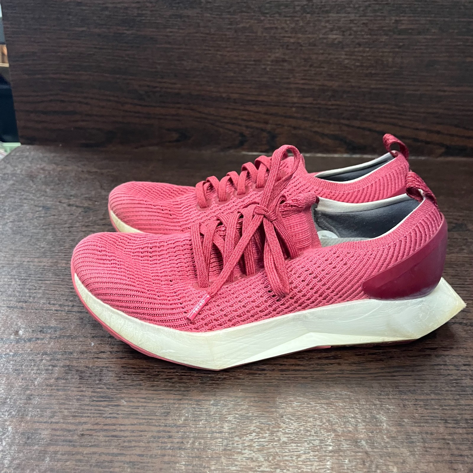 Allbirds Tree Flyer Women’s Shoes Size 7 Pink Running Sneakers Style Comfort